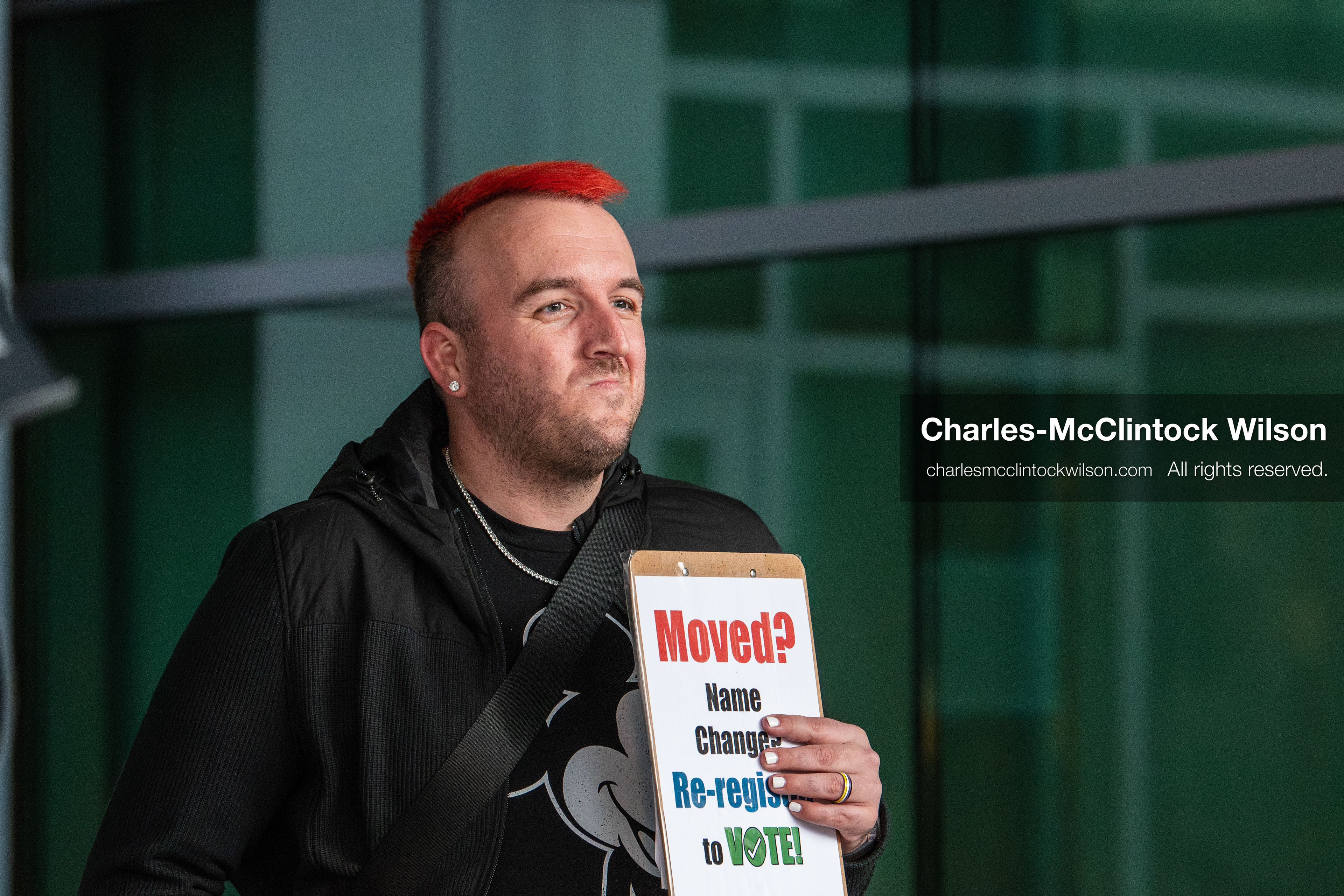 January 5, 2026, Salt Lake City, Utah, USA: A demonstrator holds a sign during a protest outside the Wallace Federal Building in Salt Lake City, Utah. The rally, organized by Salt Lake Indivisible, called for congressional limits on presidential war powers following recent US military actions in Venezuela involving the government of Nicolas Maduro. (Credit Image: (c) Charles‑McClintock Wilson/ZUMA Press Wire)