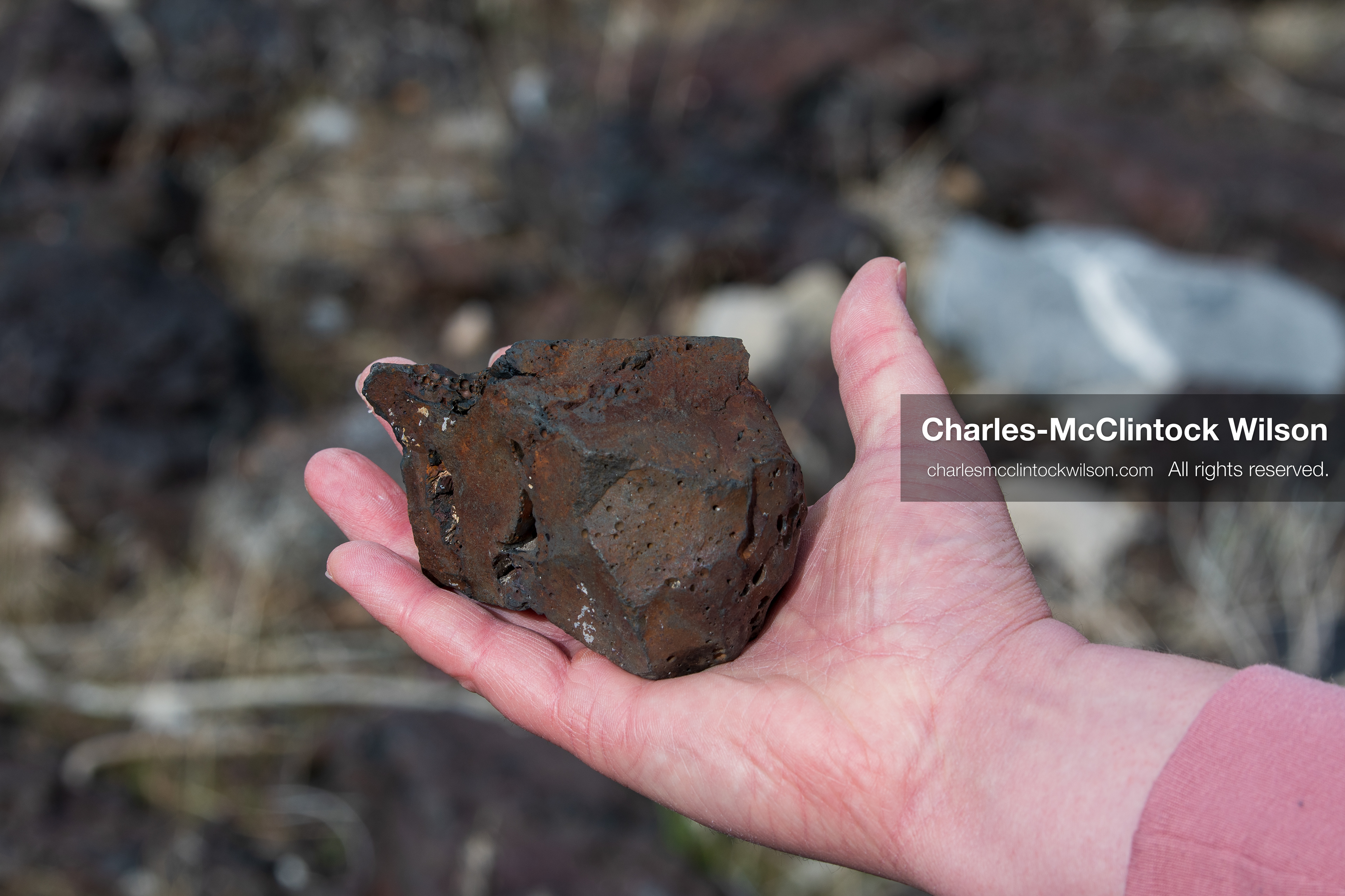 March 1, 2026, Great Salt Lake, Utah, USA: A person holds a rock along the shoreline of the Great Salt Lake as the region continues to experience historically low water levels. Reports from state officials and the Great Salt Lake Strike Team state that the lake remains in a serious adverse‑effects range, with elevations among the lowest recorded in more than one hundred years. The lake has drawn increased public attention as lawmakers consider large‑scale water projects and long‑term plans to address declining conditions. (Credit Image: © Charles‑McClintock Wilson/ZUMA Press Wire)