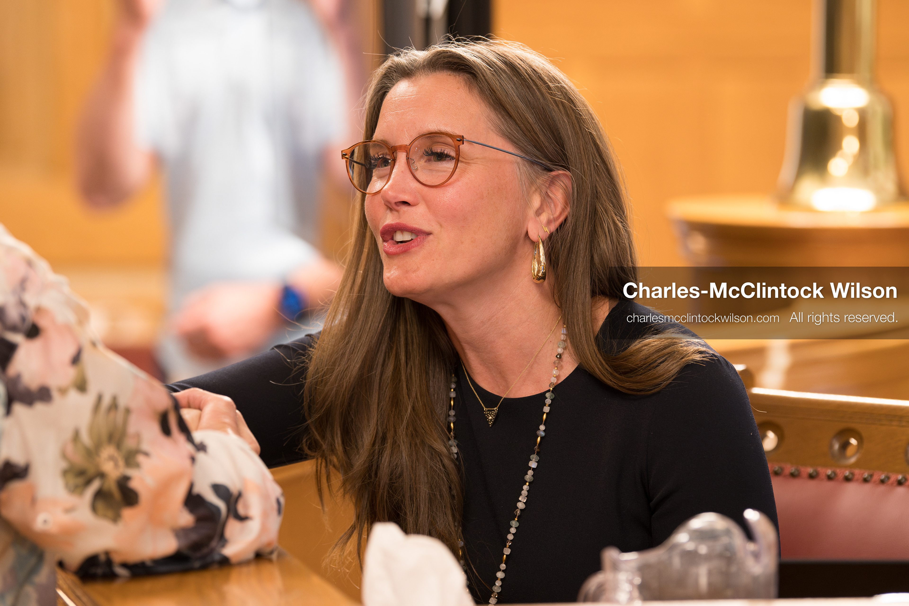 May 5, 2026, Salt Lake City, Utah, USA: Salt Lake City Mayor ERIN MENDENHALL speaks with a person during the Salt Lake City Council's formal meeting in Salt Lake City on Tuesday, May 5, 2026. The meeting included public hearings on a proposed camping and public property ordinance. (Credit Image: © Charles-McClintock Wilson/ZUMA Press Wire)