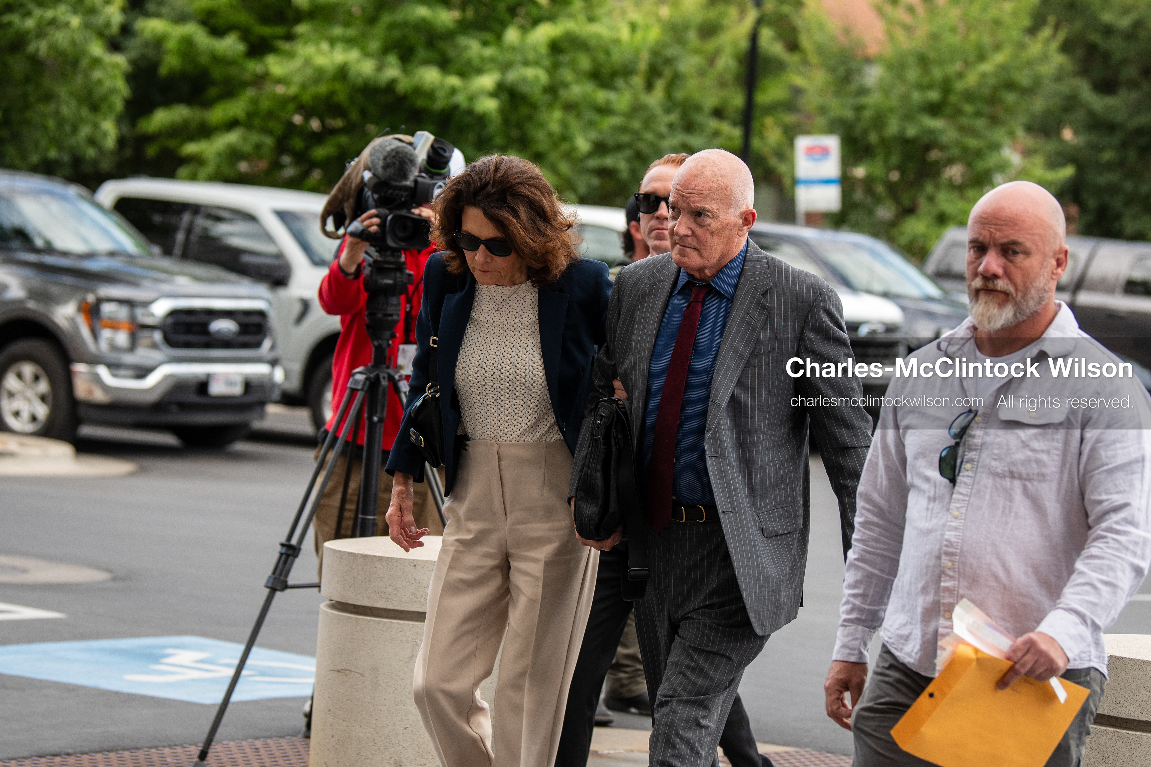 July 10, 2026, Provo, Utah, USA: Charlie Kirk parents Robert and Carrie Kirk arrive at the Fourth District Court in Provo Utah for the fifth day of the preliminary hearing in the Tyler Robinson case. (Credit Image: © Charles-McClintock Wilson/ZUMA Press Wire)