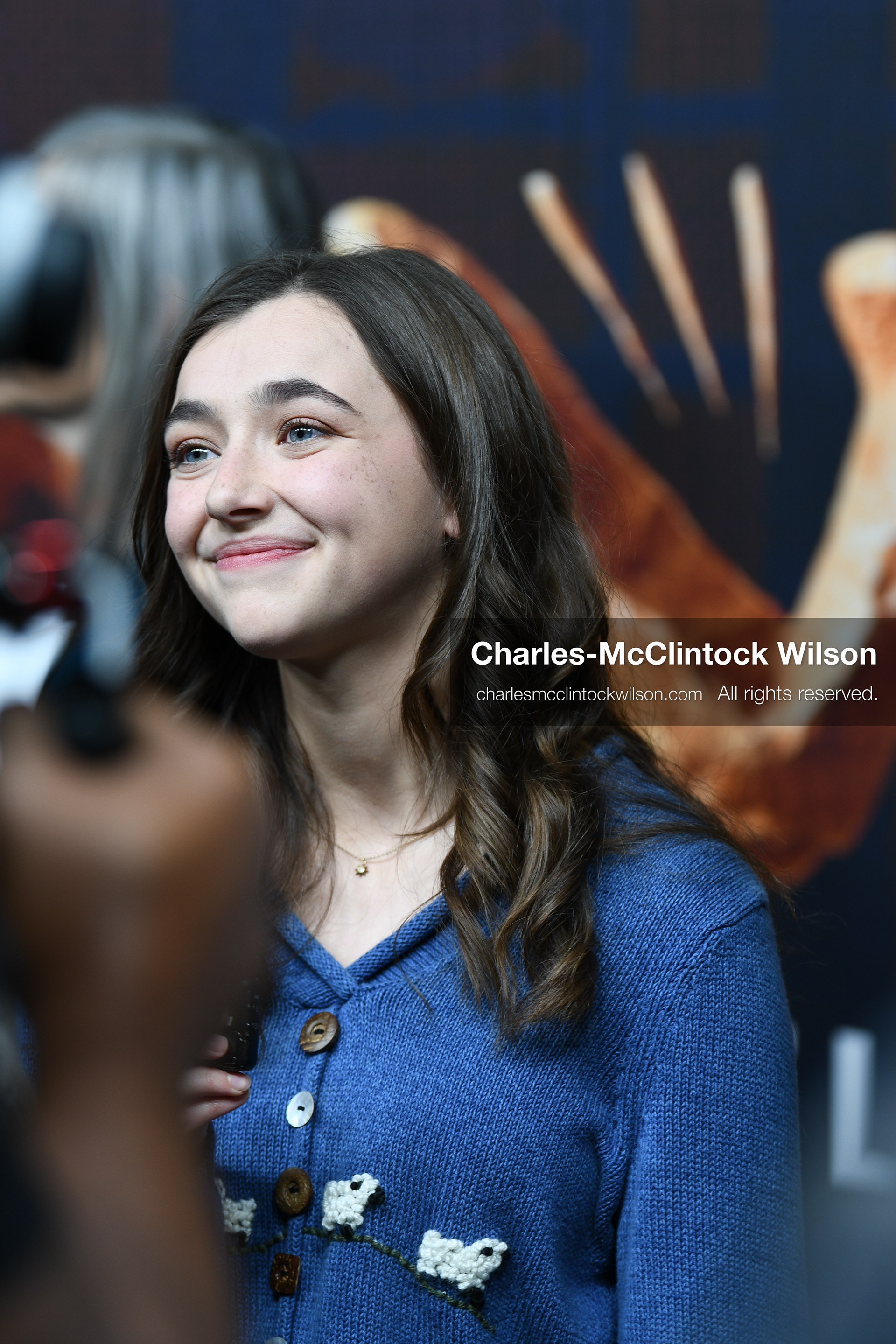 December 8, 2025, Lehi, Utah, USA: ASHLEY BOETTCHER, voice of Teen Zeruiah in DAVID, attends the world premiere of DAVID at Megaplex Theatres Thanksgiving Point in Lehi, Utah, USA. (Credit Image: © Charles-McClintock Wilson/ZUMA Press Wire)