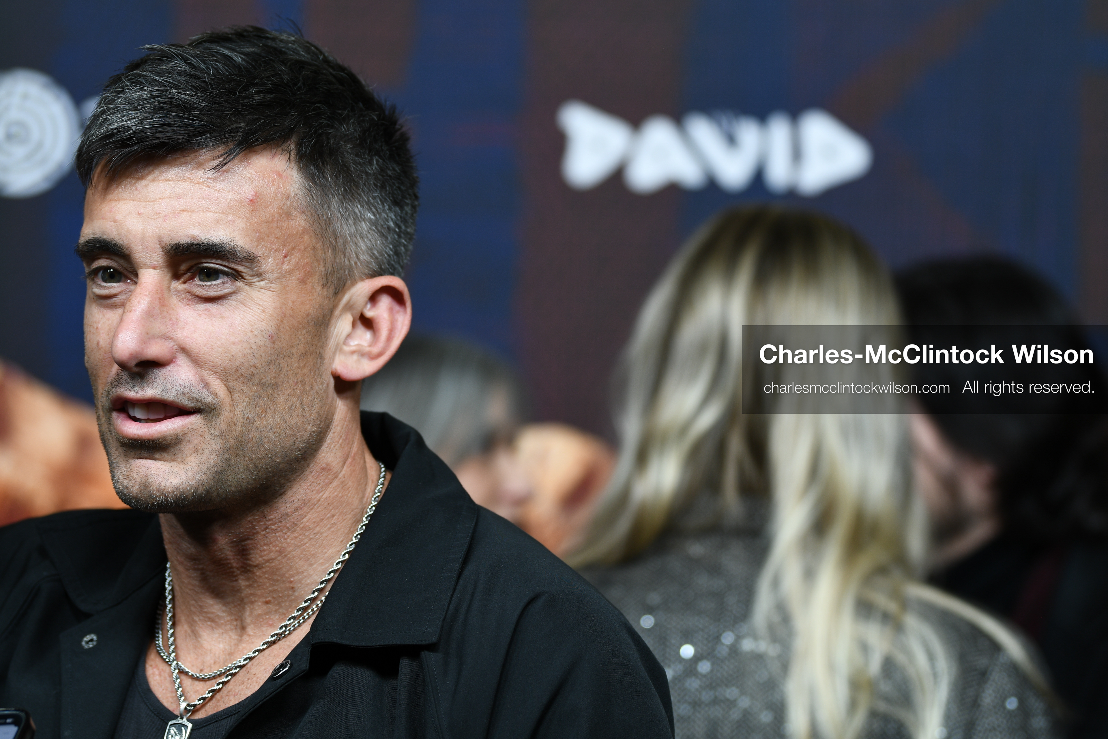 December 8, 2025, Lehi, Utah, USA: PHIL WICKHAM, voice of David, attends the world premiere of DAVID at Megaplex Theatres Thanksgiving Point in Lehi, Utah, USA. (Credit Image: © Charles-McClintock Wilson/ZUMA Press Wire)
