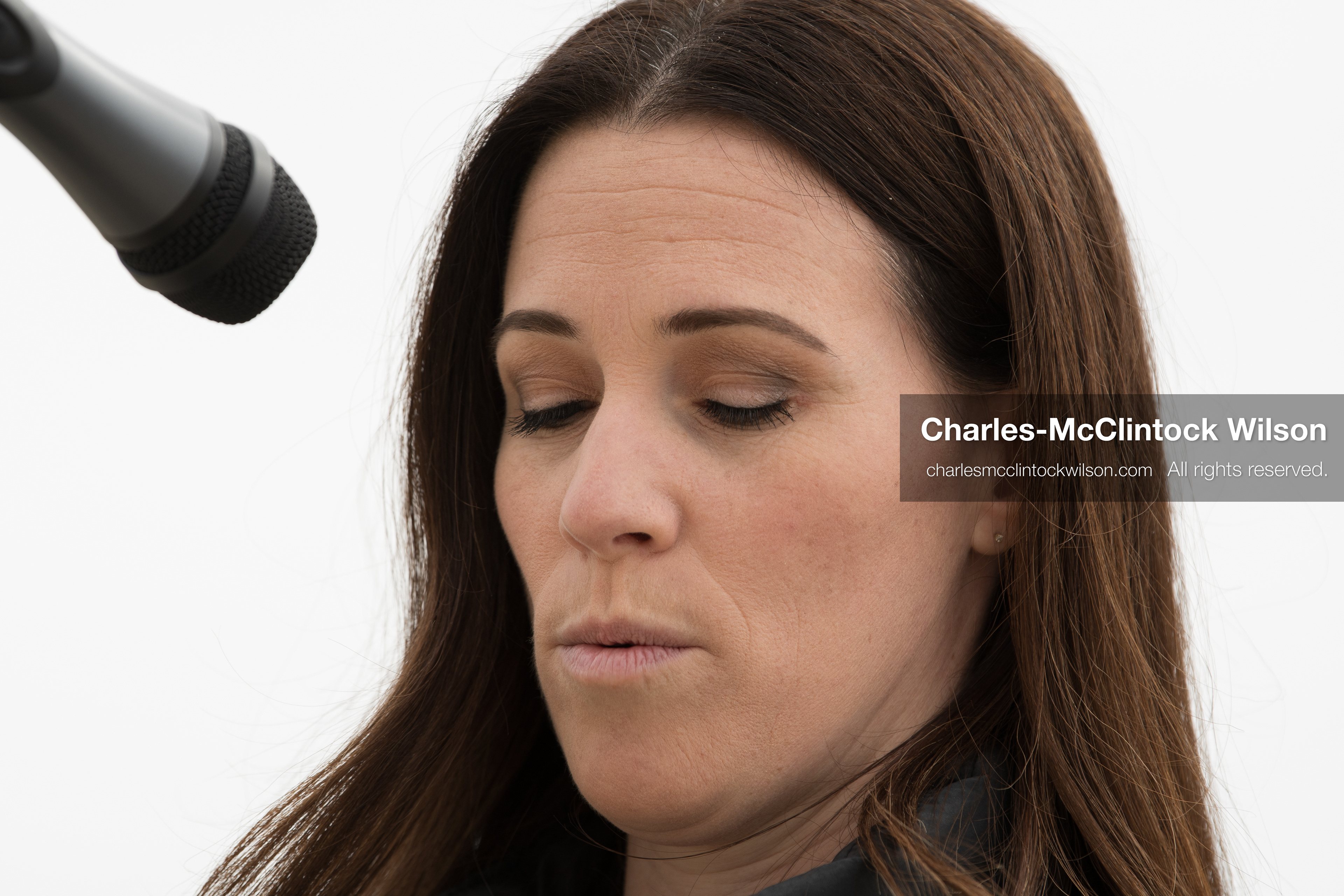 February 28, 2026, Salt Lake City, Utah, USA: STEPHANIE PITCHER, Utah state senator and a Democrat from Utah, speaks during the Stand With Ukraine rally at the Utah State Capitol. The event marked the four year anniversary of the full scale Russian invasion of Ukraine and brought community members together in support of Ukrainians and local humanitarian efforts. (Credit Image: © Charles McClintock Wilson/ZUMA Press Wire)