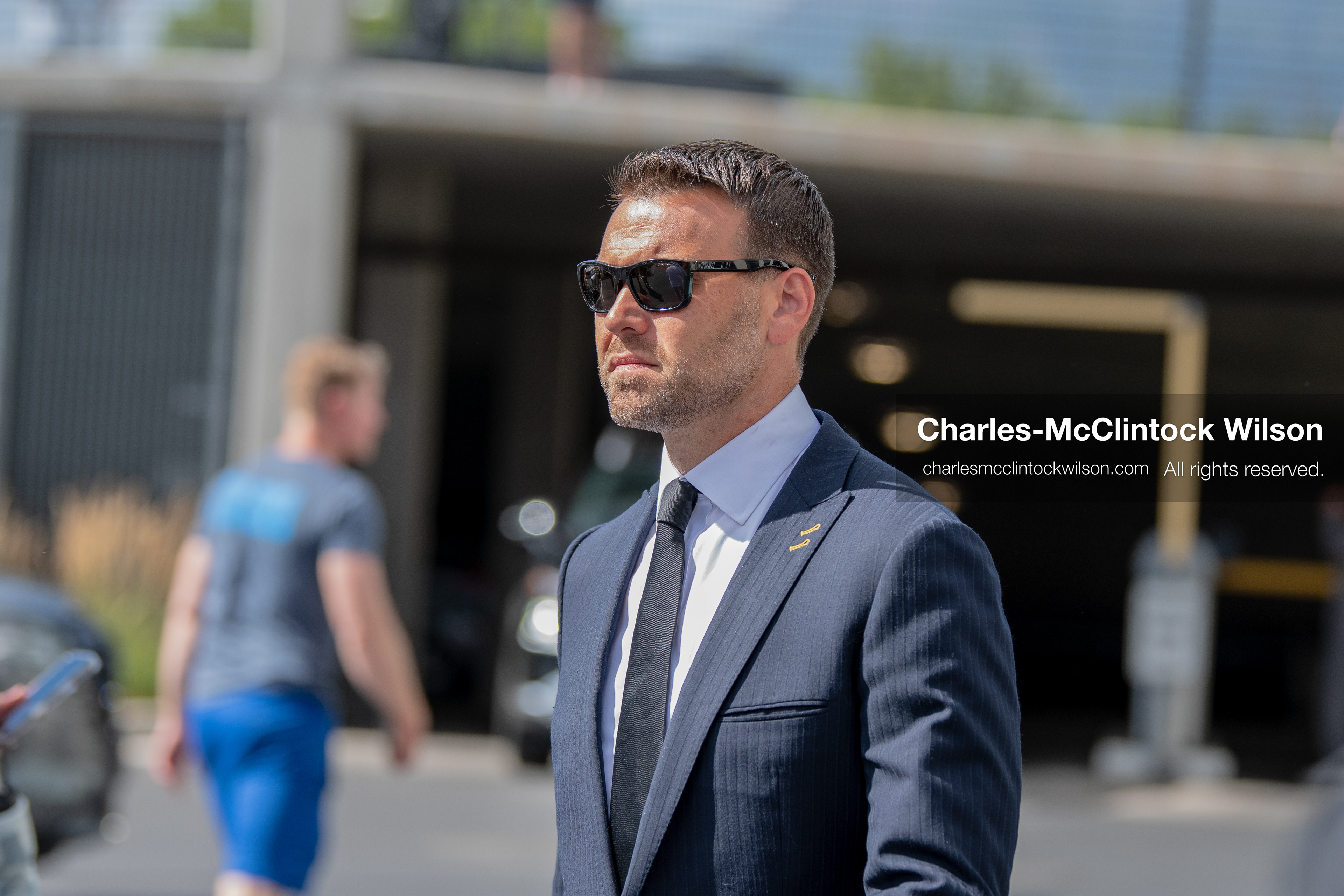 July 6, 2026, Provo, Utah, USA: JACK POSOBIEC, a conservative commentator and senior editor at Human Events, and a close friend and professional ally of the late Charlie Kirk, leaves the Fourth District Court in Provo following a preliminary hearing in the Tyler Robinson case. Prosecutors are presenting evidence to determine whether probable cause exists for the case to proceed to trial after Charlie Kirk was fatally shot at Utah Valley University in 2025. (Credit Image: © Charles-McClintock Wilson/ZUMA Press Wire)