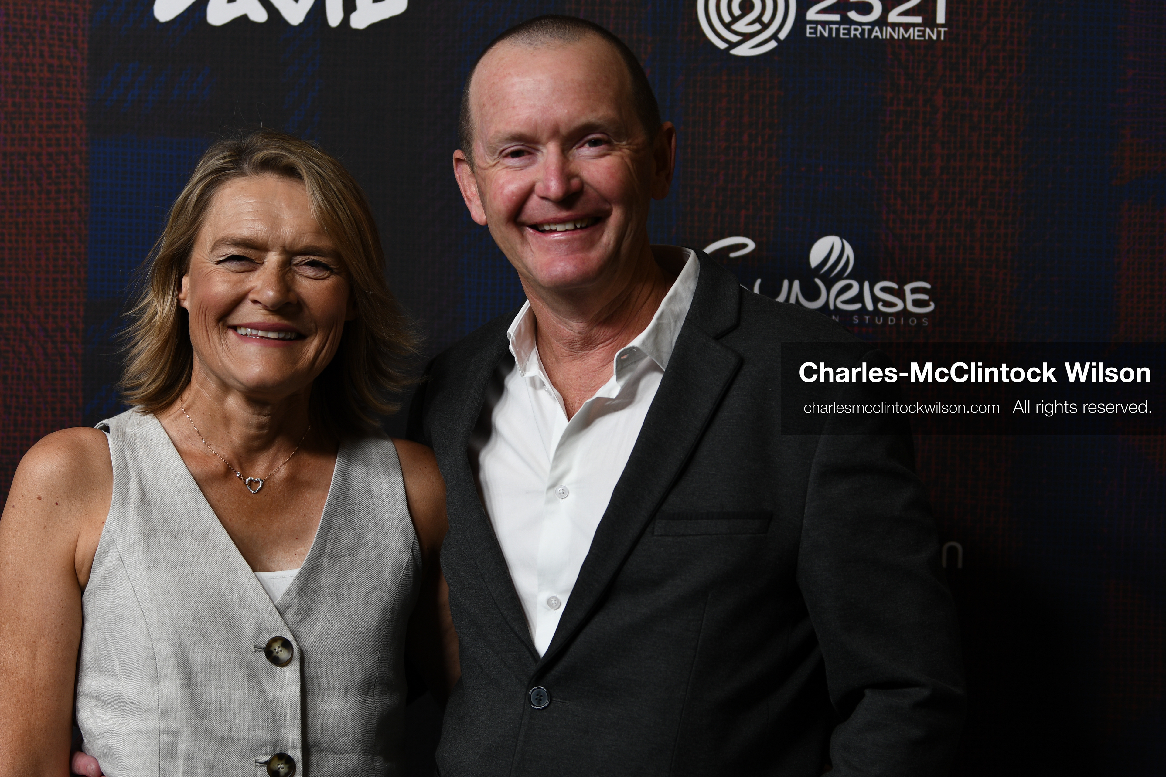 December 8, 2025, Lehi, Utah, USA: JACQUI CUNNINGHAM and PHIL CUNNINGHAM attend the world premiere of DAVID at Megaplex Theatres Thanksgiving Point in Lehi, Utah, USA. (Credit Image: © Charles-McClintock Wilson/ZUMA Press Wire)