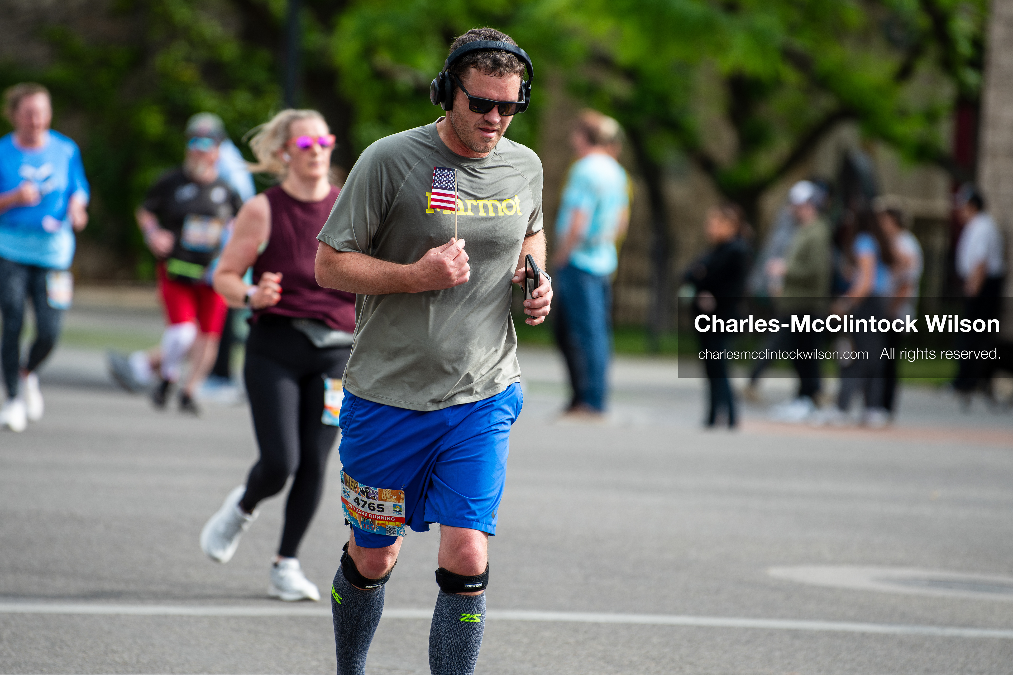 May 16, 2026, Ogden, Utah, USA: A runner competes in the 25th Annual America First Ogden Marathon in Ogden, Utah, on Saturday, May 16, 2026. The event drew thousands of participants and spectators for the milestone 25th running of the marathon. (Credit Image: © Charles-McClintock Wilson/ZUMA Press Wire)