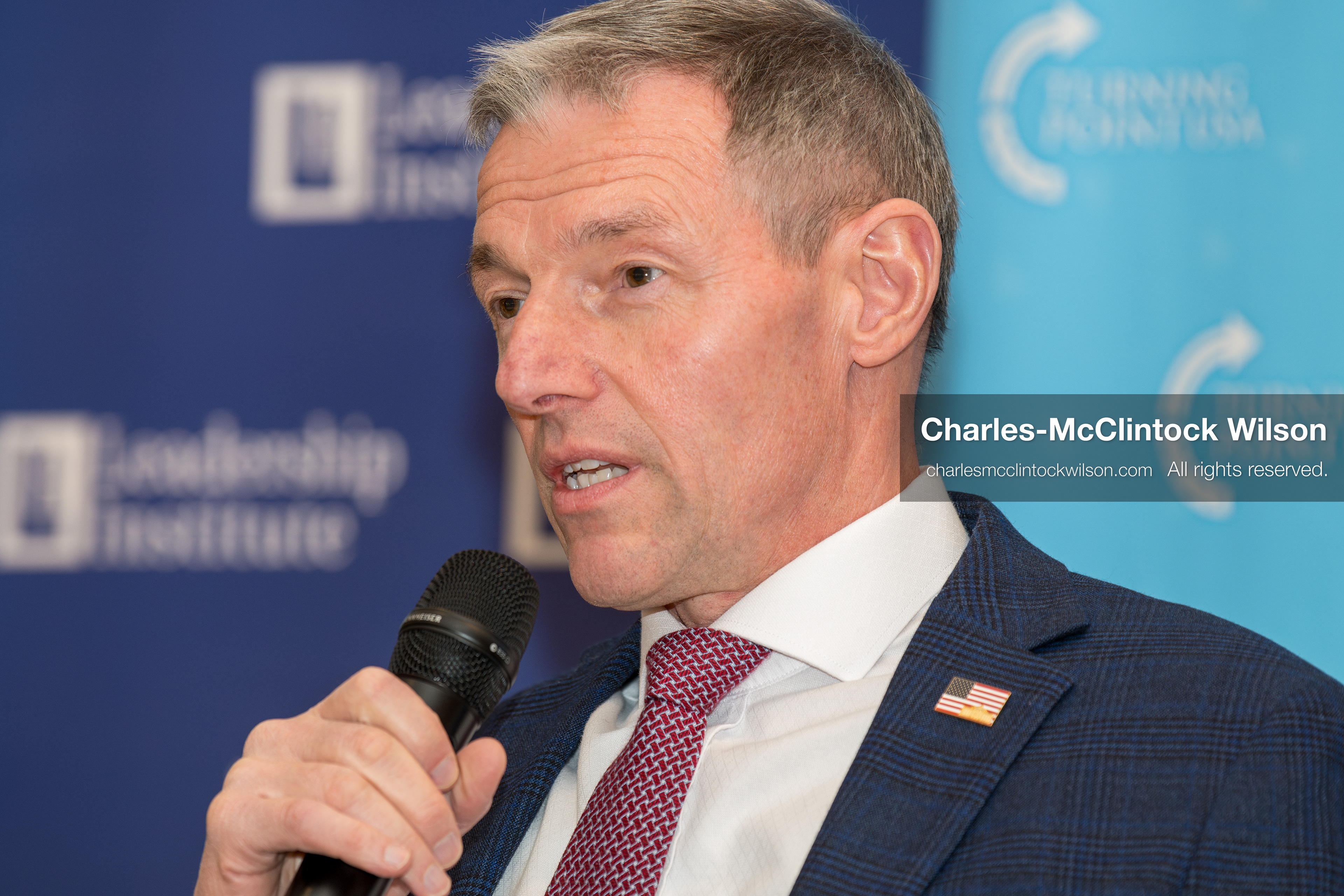 February 19, 2026, Provo, Utah, USA: U.S. Representative MIKE KENNEDY, who represents Utah 3rd Congressional District, speaks during an event organized by the Turning Point USA chapter at Brigham Young University at The Belvedere Provo in Provo, Utah. (Credit Image: © Charles McClintock Wilson/ZUMA Press Wire)