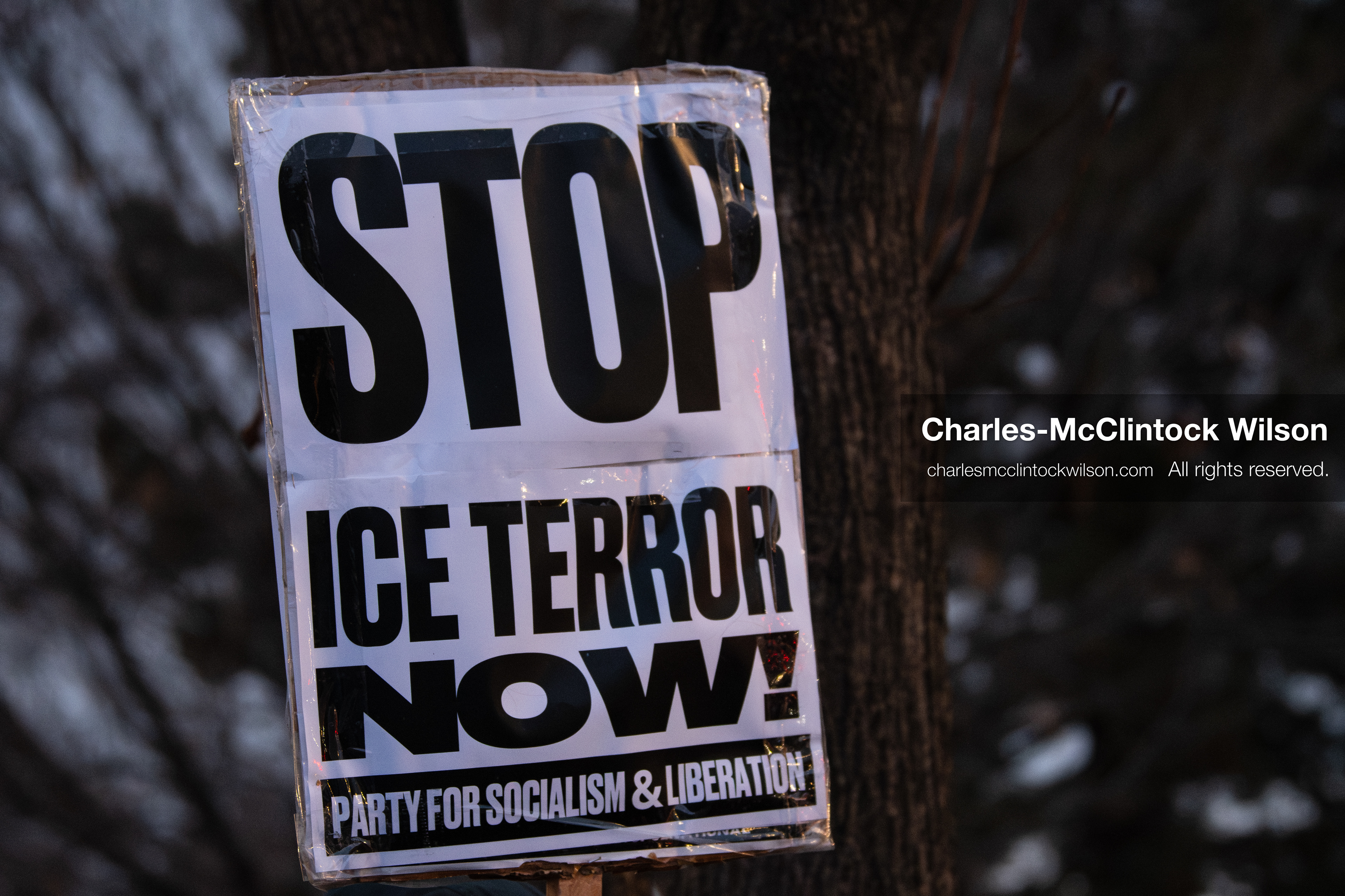 January 8, 2026, Salt Lake City, Utah, USA: A demonstrator holds a sign during an anti ICE protest at Pioneer Park in Salt Lake City Utah on Jan 8 2026. The rally followed the death of Renee Nicole Good a Minneapolis woman who was fatally shot during an encounter with immigration authorities and drew hundreds calling for accountability and changes to enforcement practices. (Credit Image: © Charles-McClintock Wilson/ZUMA Press Wire)