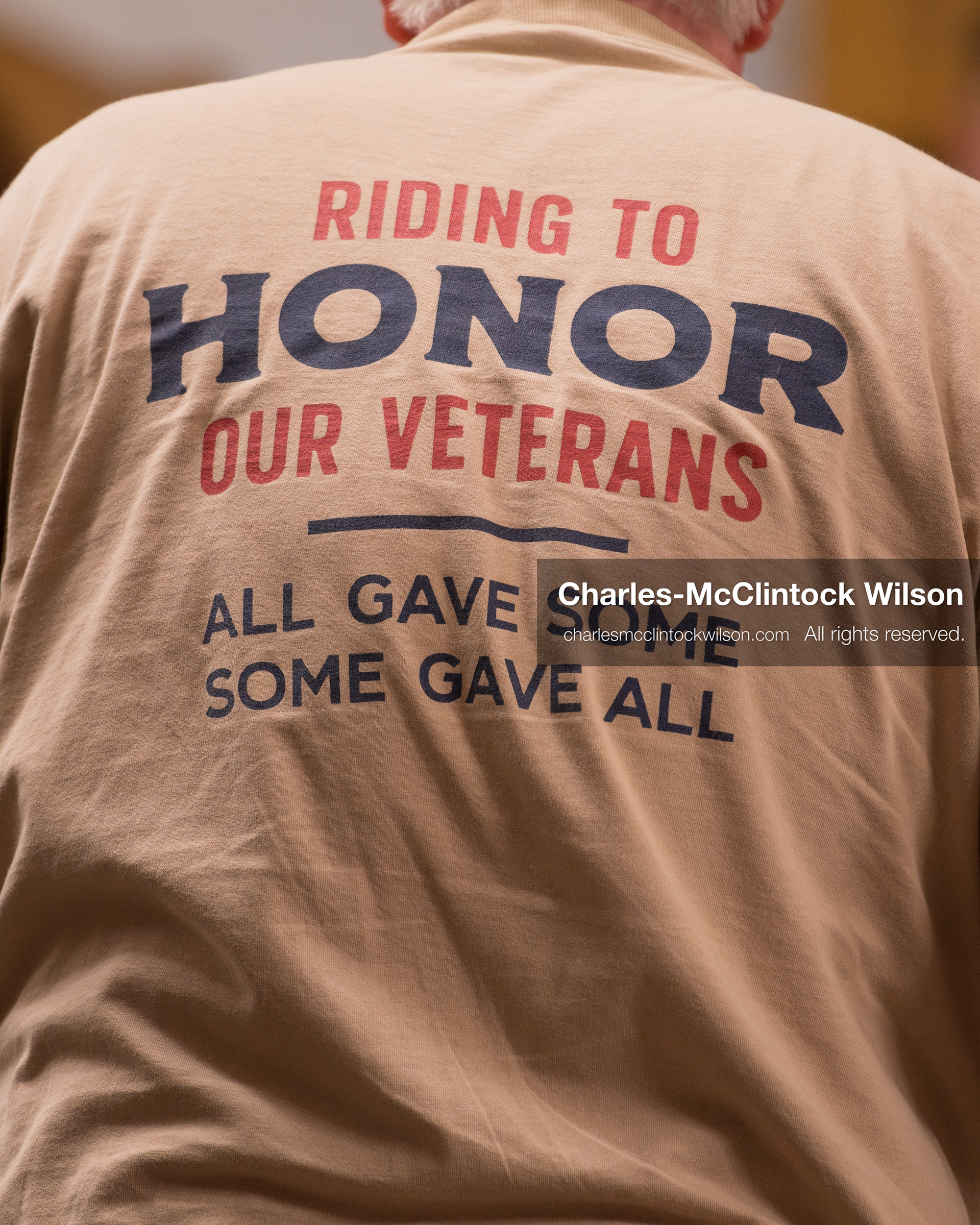 May 5, 2026, Salt Lake City, Utah, USA: An attendee wearing a shirt honoring military veterans speaks during the Salt Lake City Council's formal meeting in Salt Lake City on Tuesday, May 5, 2026. (Credit Image: © Charles-McClintock Wilson/ZUMA Press Wire)