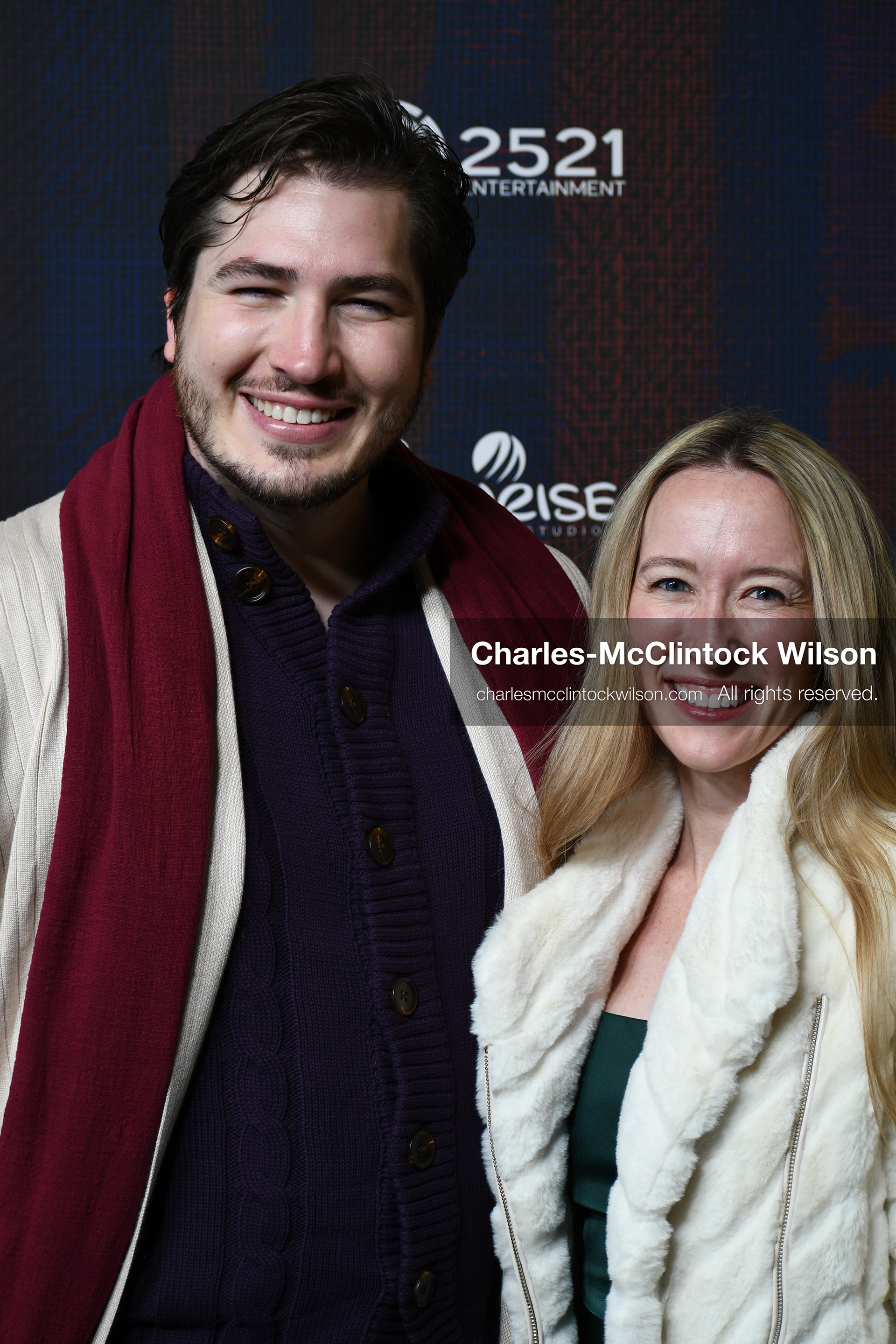 December 8, 2025, Lehi, Utah, USA: ADAM GOLD and AMBER GOLD attend the world premiere of DAVID at Megaplex Theatres Thanksgiving Point in Lehi, Utah, USA. (Credit Image: © Charles-McClintock Wilson/ZUMA Press Wire)