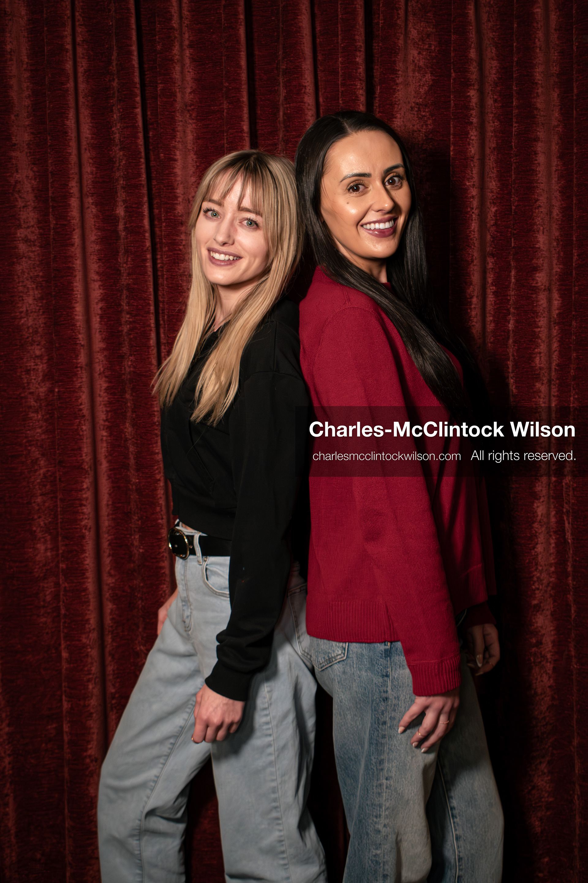 November 22, 2025 – Salt Lake City, Utah, USA: Billie Webb and Brandi Siciliani pose for a photo following the recording of an episode of The Brandi & Billie Show. The independently produced podcast is known for its long-form commentary on politics, culture, and major world events. (Credit Image: © Charles‑McClintock Wilson)