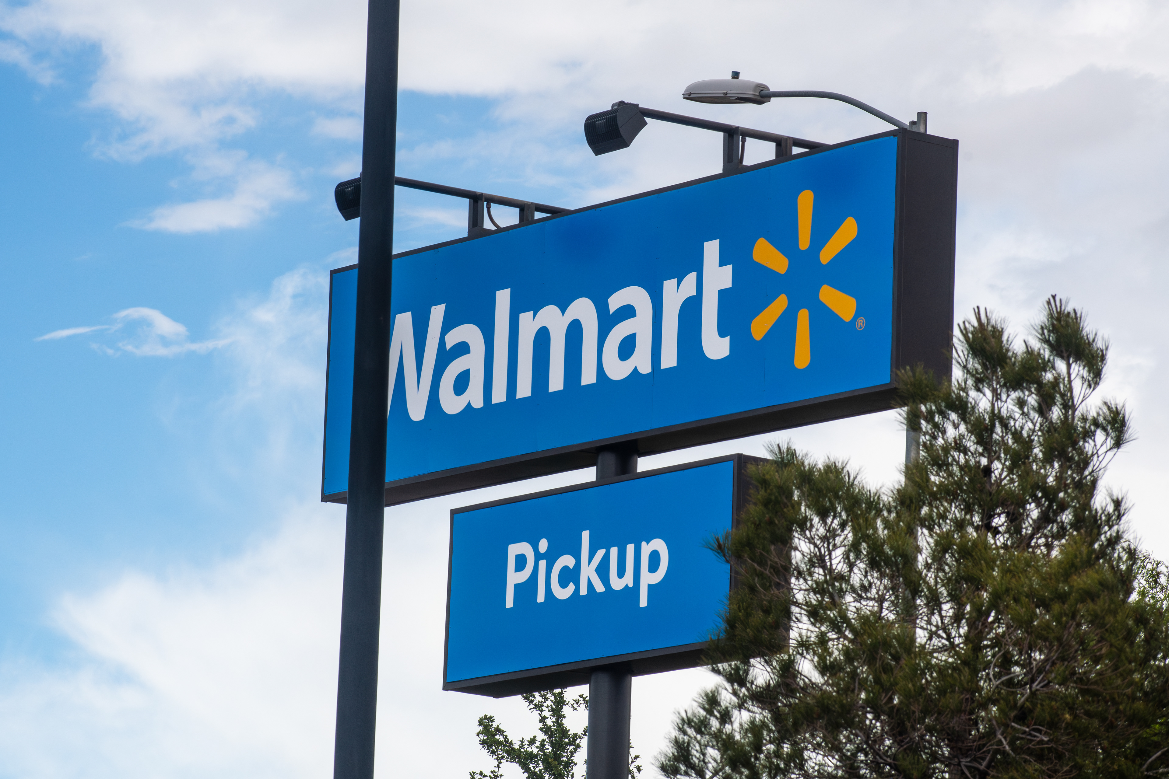 ST. GEORGE, UT, USA - MAY 4, 2025: A Walmart Store is seen in St. George, Utah, USA.