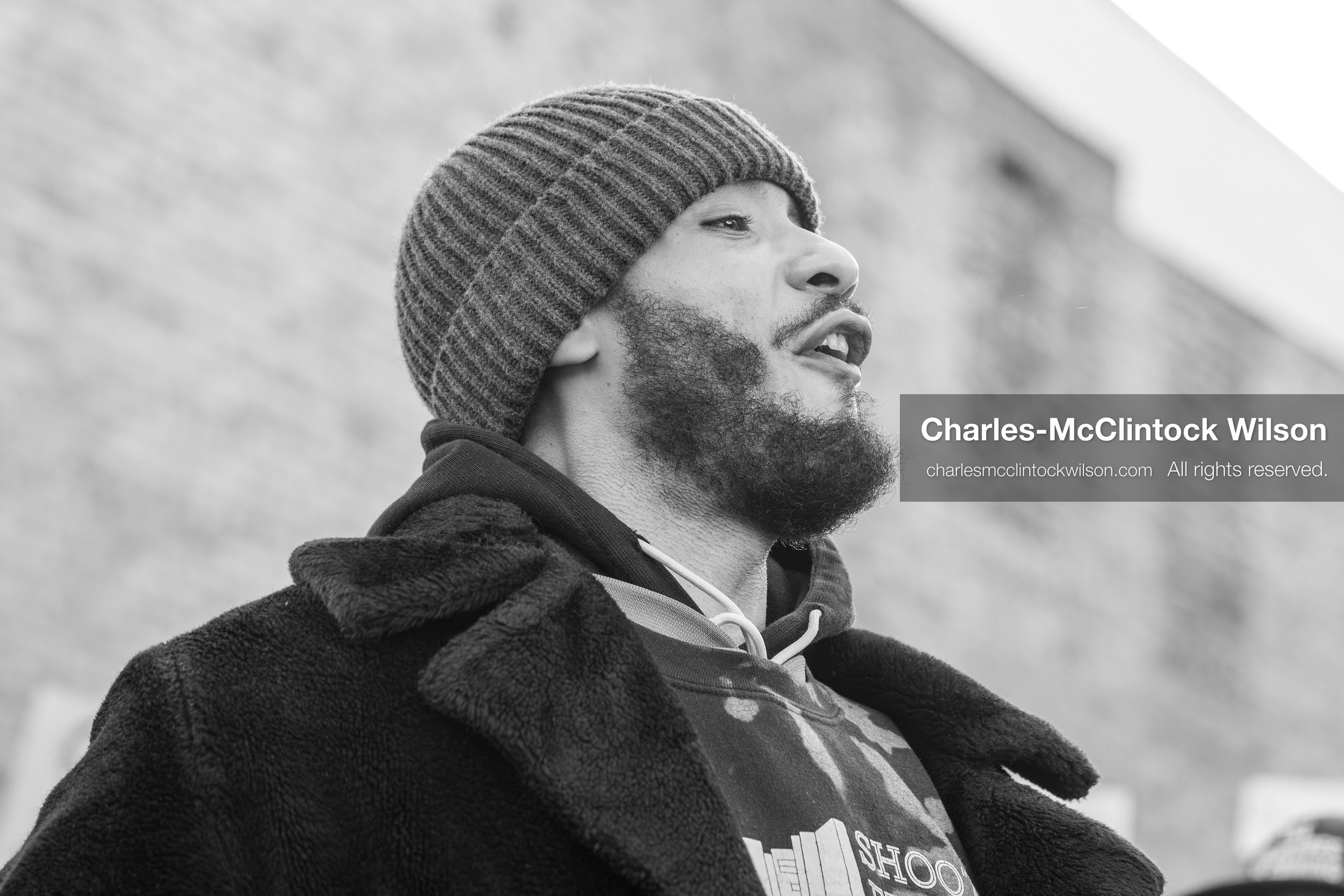 January 26, 2026, Park City, Utah, USA: A demonstrator wears a sweatshirt reading â€œShoot Films Not Peopleâ€ while participating in a protest opposing U.S. Immigration and Customs Enforcement (I.C.E.) ICE agents at the Sundance Film Festival in Park City, Utah, on Monday, Jan. 26, 2026. The event was held in response to the fatal shooting of Alex Pretti by a U.S. Border Patrol officer in Minneapolis. (Credit Image: © Charles McClintock Wilson/ZUMA Press Wire)