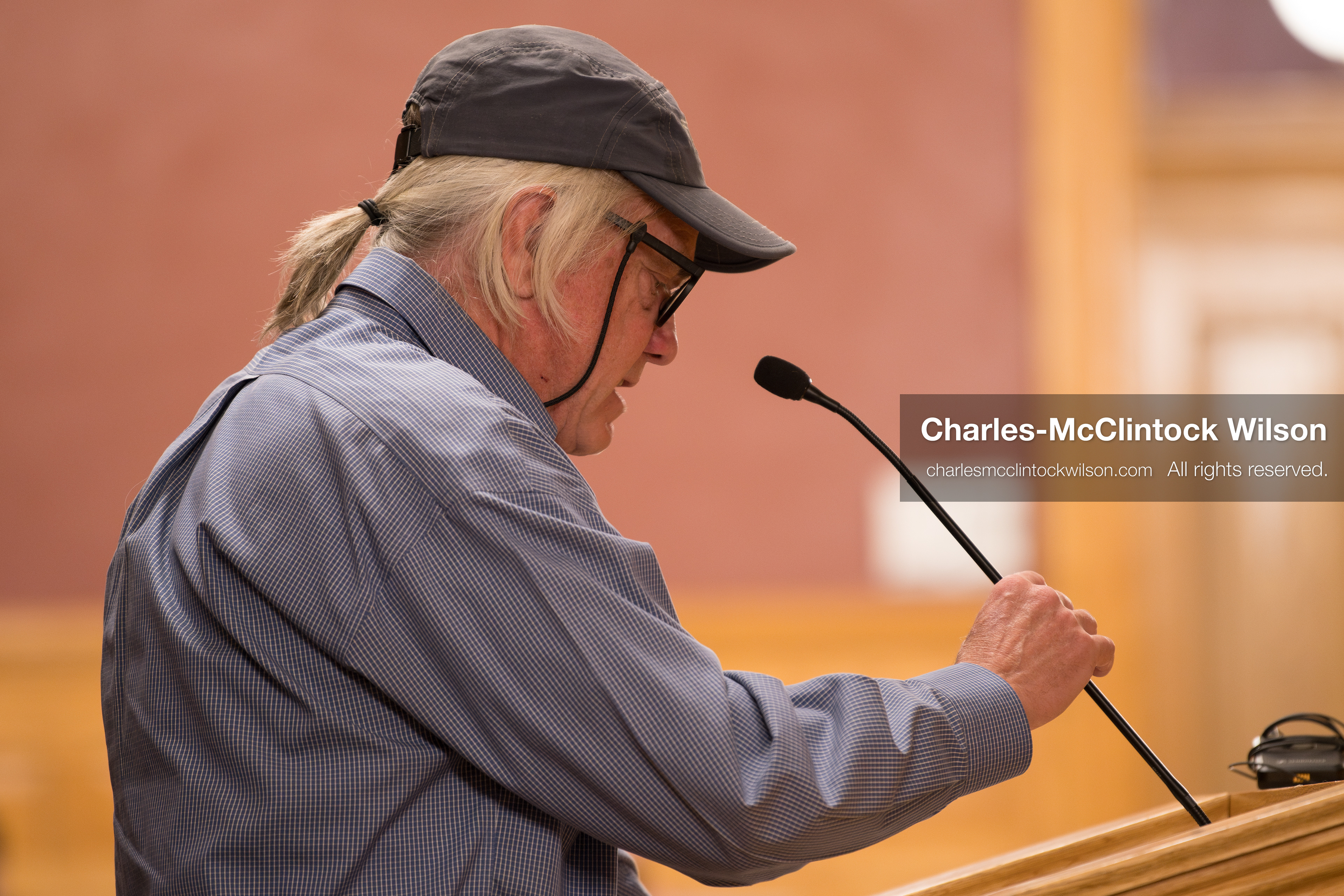 May 5, 2026, Salt Lake City, Utah, USA: A resident speaks during the public comment period of the Salt Lake City Council's formal meeting in Salt Lake City on Tuesday, May 5, 2026. (Credit Image: © Charles-McClintock Wilson/ZUMA Press Wire)