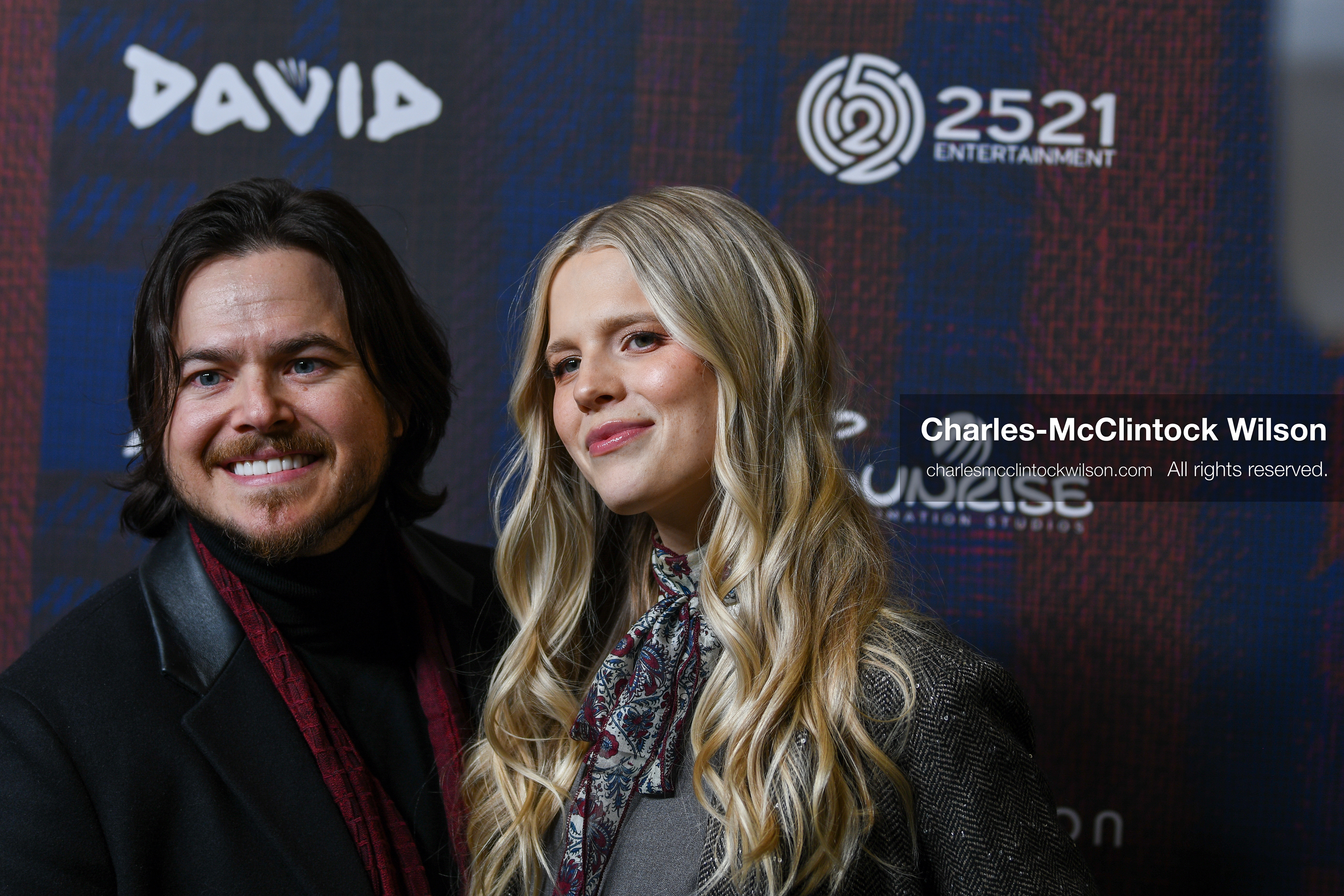 December 8, 2025, Lehi, Utah, USA: BROCK MONROE and MOLLY KATE KESTNER attend the world premiere of DAVID at Megaplex Theatres Thanksgiving Point in Lehi, Utah, USA. (Credit Image: © Charles-McClintock Wilson/ZUMA Press Wire)