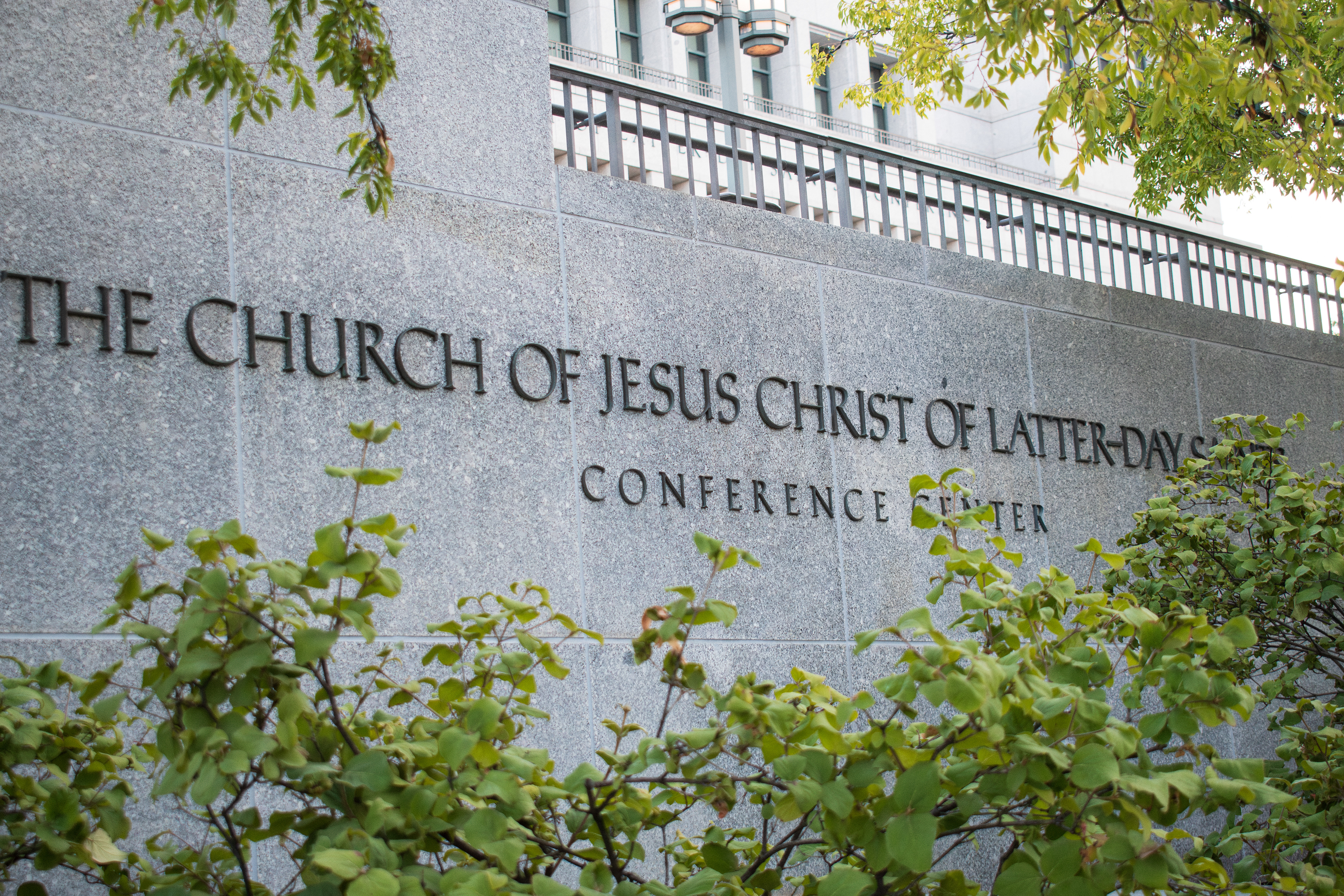 October 6, 2025, Salt Lake City, Utah, USA: Exterior view of the Conference Center of the Church of Jesus Christ of Latter-day Saints during the public viewing for Russell M. Nelson, the Church's 17th president. Nelson died at his home in Salt Lake City, Utah, on September 27, 2025, at the age of 101. (Credit Image: © Charles-McClintock Wilson/ZUMA Press Wire)