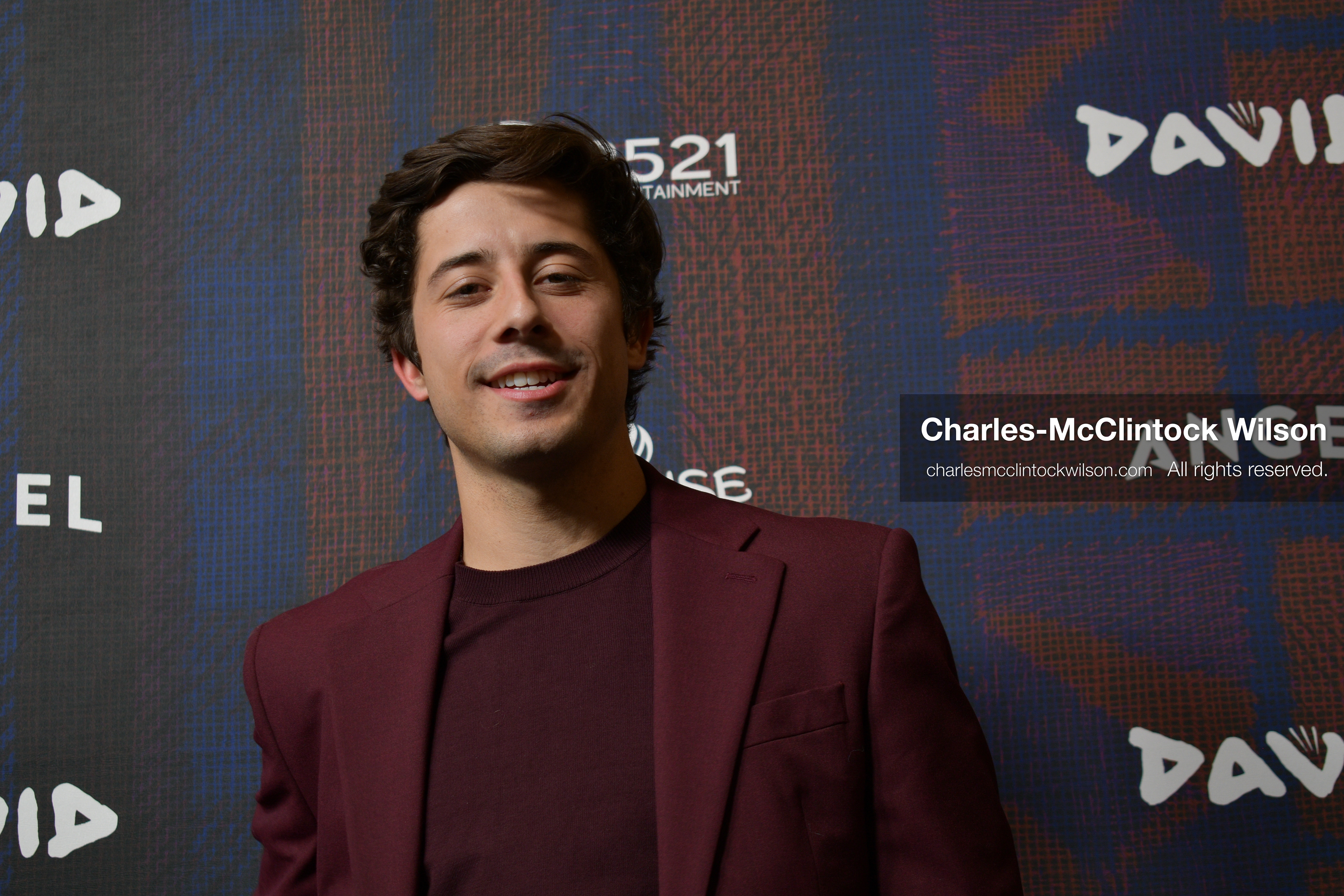 December 8, 2025, Lehi, Utah, USA: BRANDON ENGMAN, voice of young David, arrives for the world premiere of DAVID at Megaplex Theatres Thanksgiving Point in Lehi, Utah, USA. (Credit Image: © Charles-McClintock Wilson/ZUMA Press Wire)