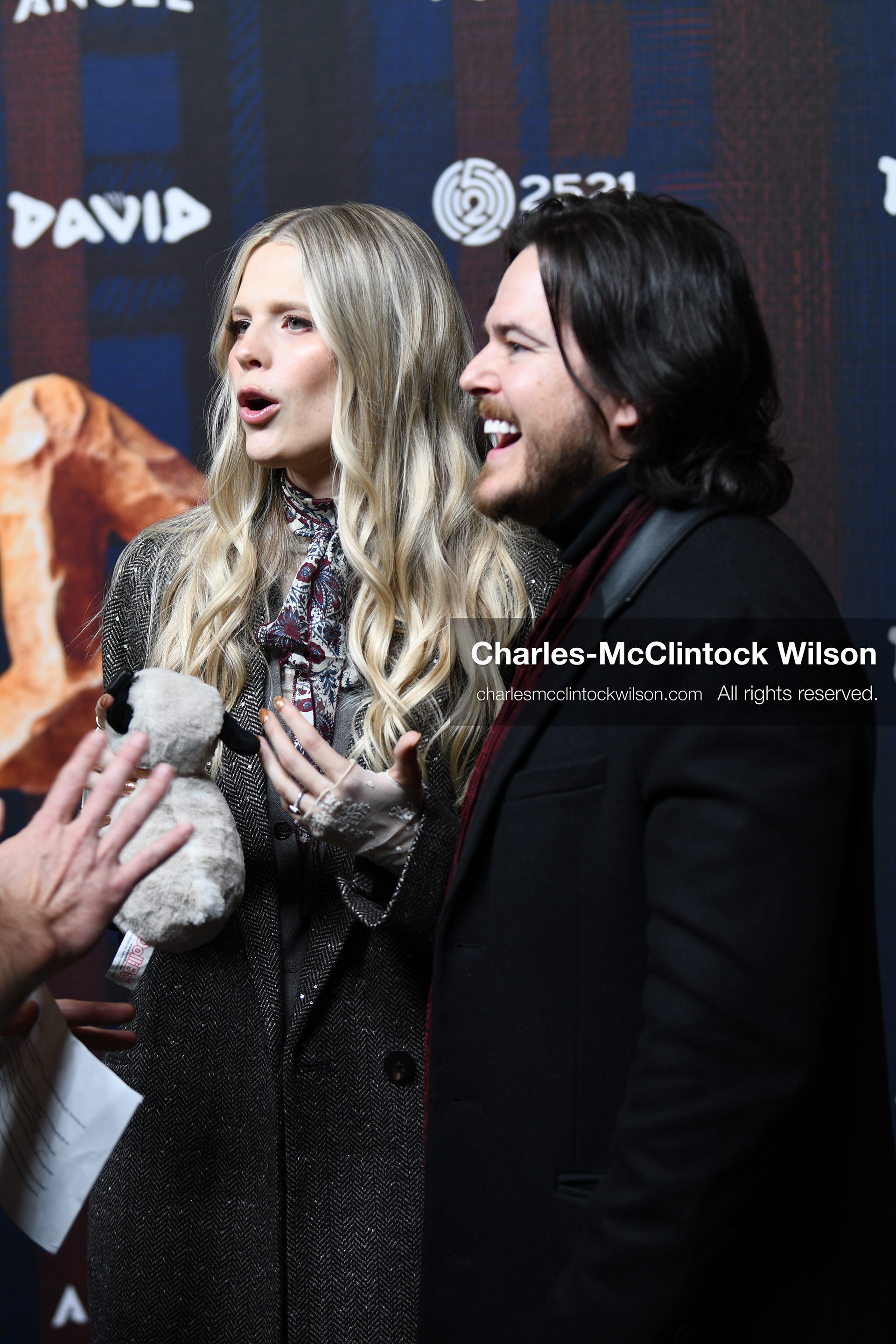 December 8, 2025, Lehi, Utah, USA: BROCK MONROE and MOLLY KATE KESTNER attend the world premiere of DAVID at Megaplex Theatres Thanksgiving Point in Lehi, Utah, USA. (Credit Image: © Charles-McClintock Wilson/ZUMA Press Wire)