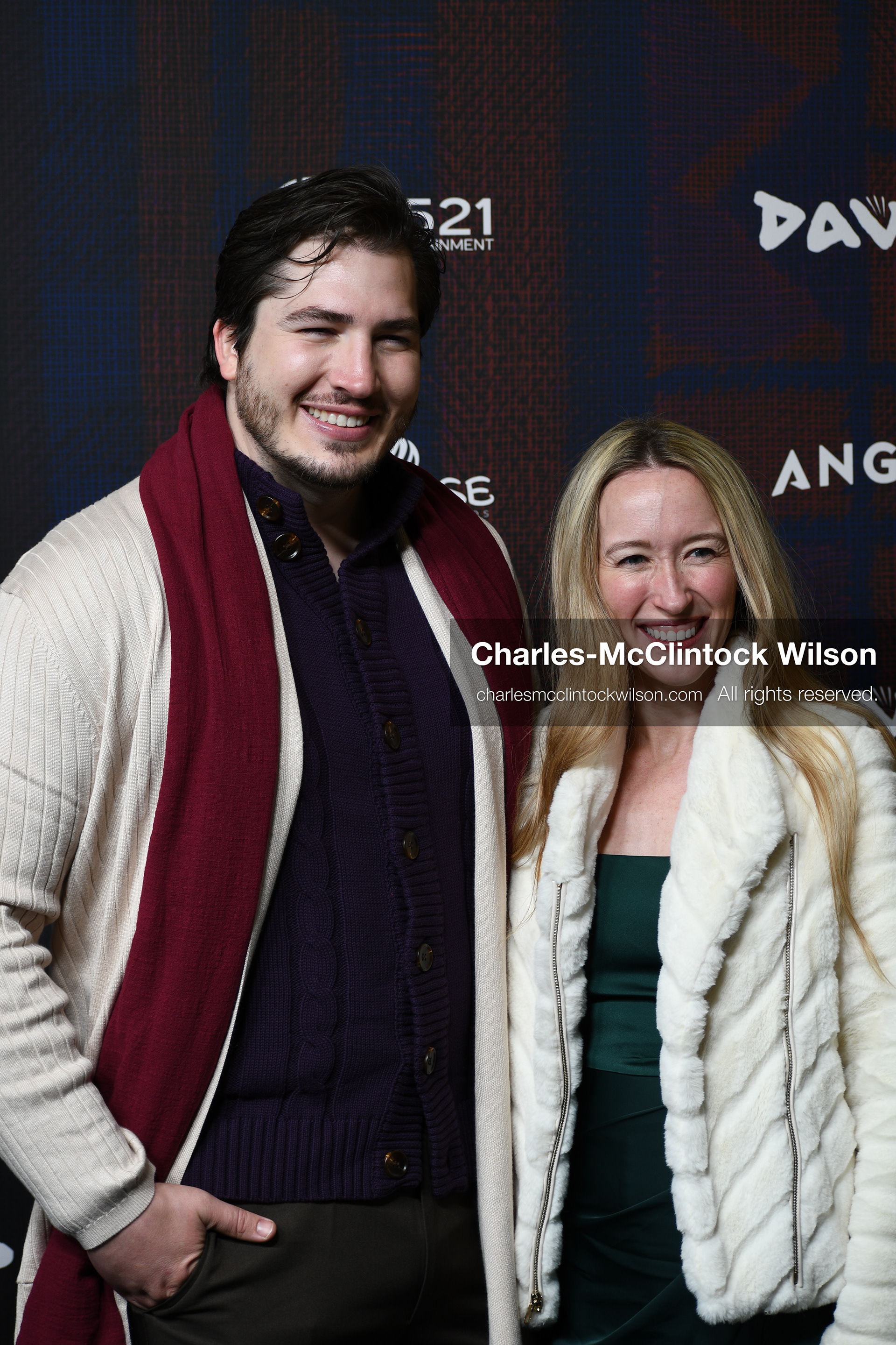 December 8, 2025, Lehi, Utah, USA: ADAM GOLD and AMBER GOLD attend the world premiere of DAVID at Megaplex Theatres Thanksgiving Point in Lehi, Utah, USA. (Credit Image: © Charles-McClintock Wilson/ZUMA Press Wire)