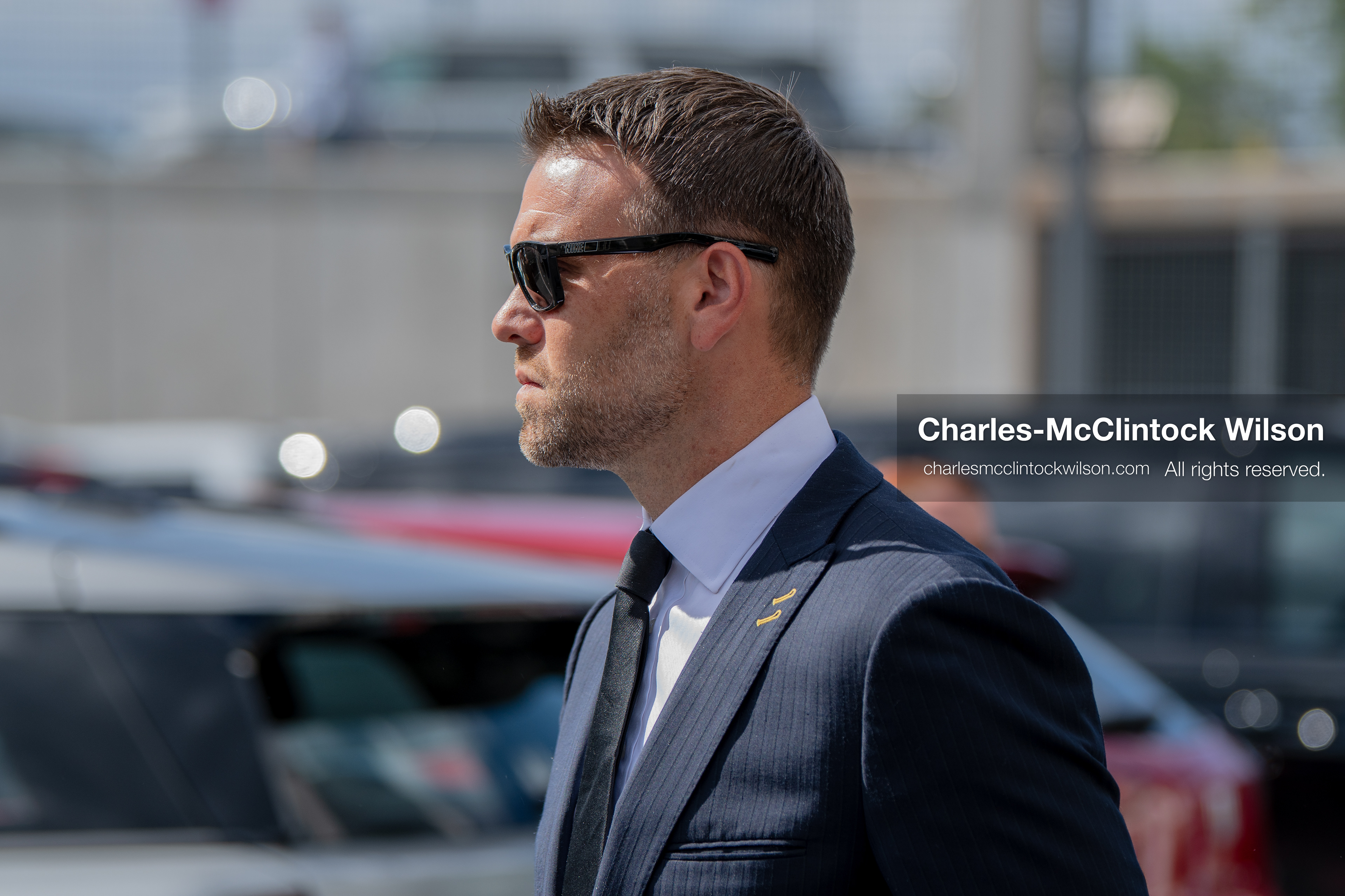 July 6, 2026, Provo, Utah, USA: JACK POSOBIEC, a conservative commentator and senior editor at Human Events, and a close friend and professional ally of the late Charlie Kirk, leaves the Fourth District Court in Provo following a preliminary hearing in the Tyler Robinson case. Prosecutors are presenting evidence to determine whether probable cause exists for the case to proceed to trial after Charlie Kirk was fatally shot at Utah Valley University in 2025. (Credit Image: © Charles-McClintock Wilson/ZUMA Press Wire)