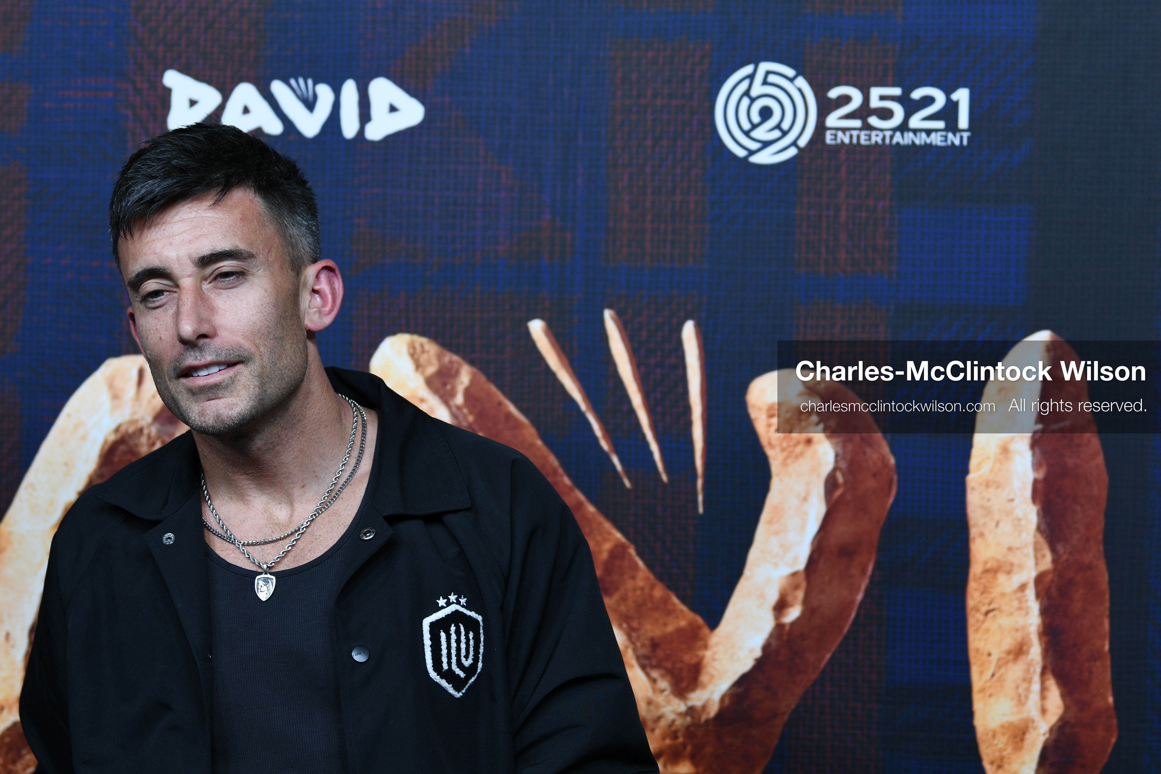 December 8, 2025, Lehi, Utah, USA: PHIL WICKHAM, voice of David, attends the world premiere of DAVID at Megaplex Theatres Thanksgiving Point in Lehi, Utah, USA. (Credit Image: © Charles-McClintock Wilson/ZUMA Press Wire)