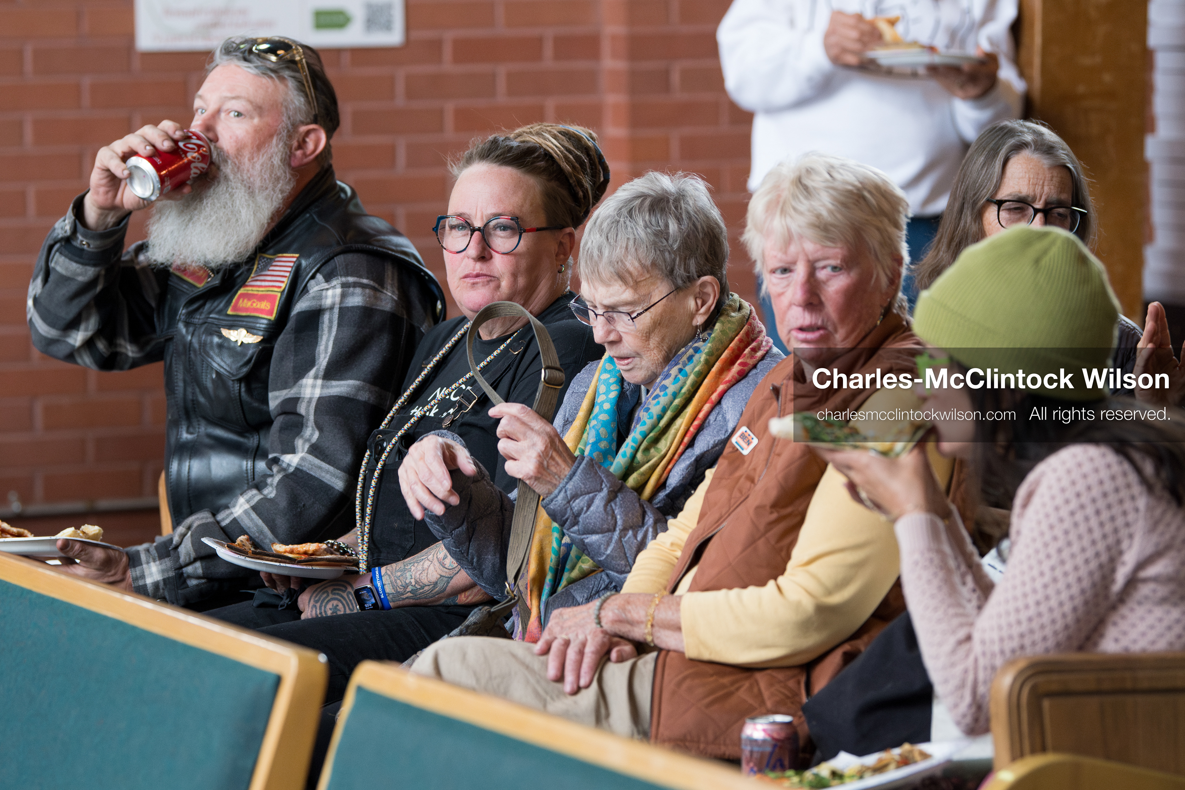 April 22, 2026, Salt Lake City, Utah, USA: Attendees listen during the Earth Day 1st District Candidate Debate at Church and State Marketplace in Salt Lake City. The event, hosted by Stewardship Utah, brought together candidates and community members to discuss environmental and policy issues ahead of the 2026 election. (Credit Image: © Charles-McClintock Wilson/ZUMA Press Wire)