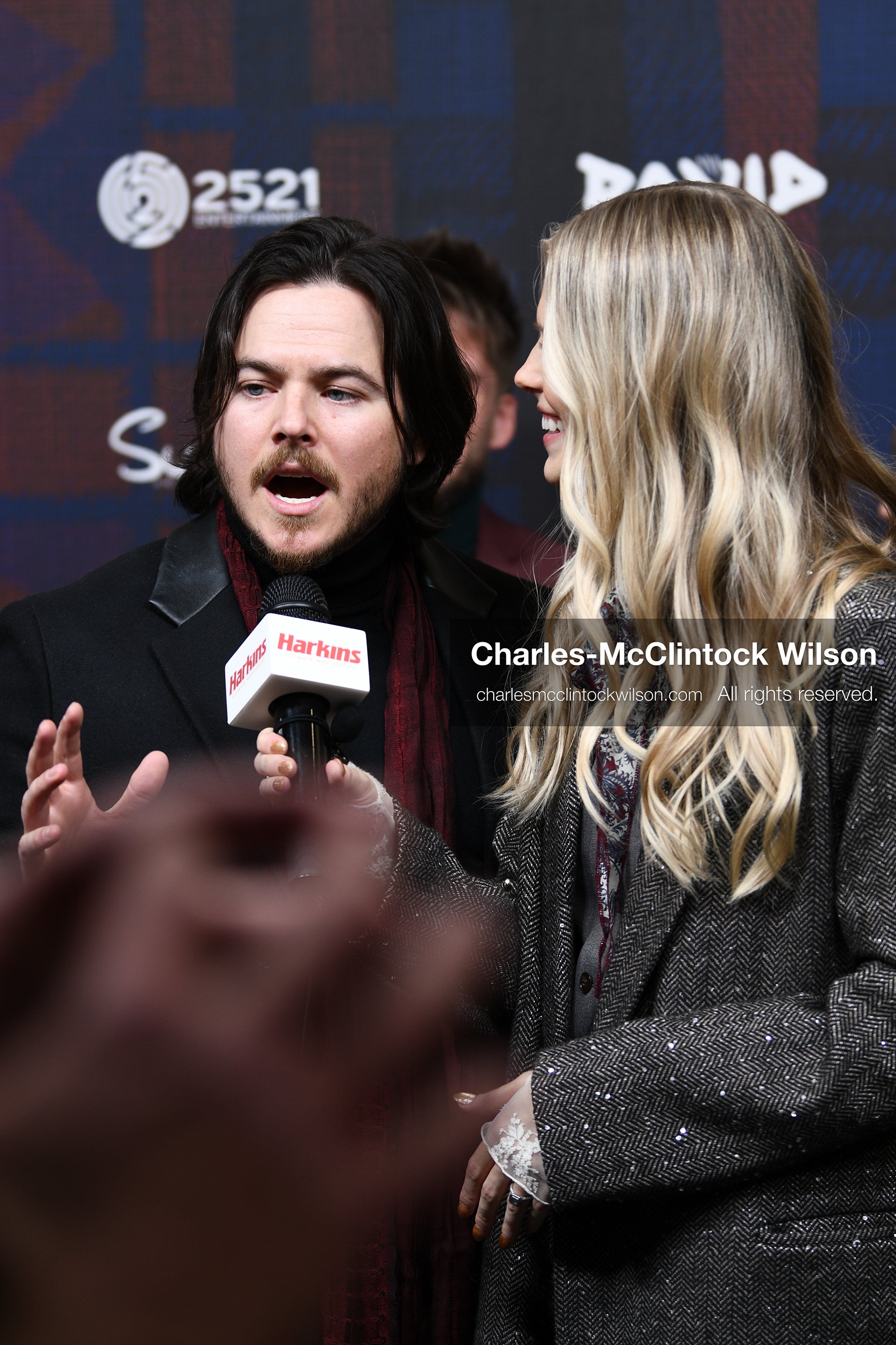 December 8, 2025, Lehi, Utah, USA: BROCK MONROE and MOLLY KATE KESTNER attend the world premiere of DAVID at Megaplex Theatres Thanksgiving Point in Lehi, Utah, USA. (Credit Image: © Charles-McClintock Wilson/ZUMA Press Wire)