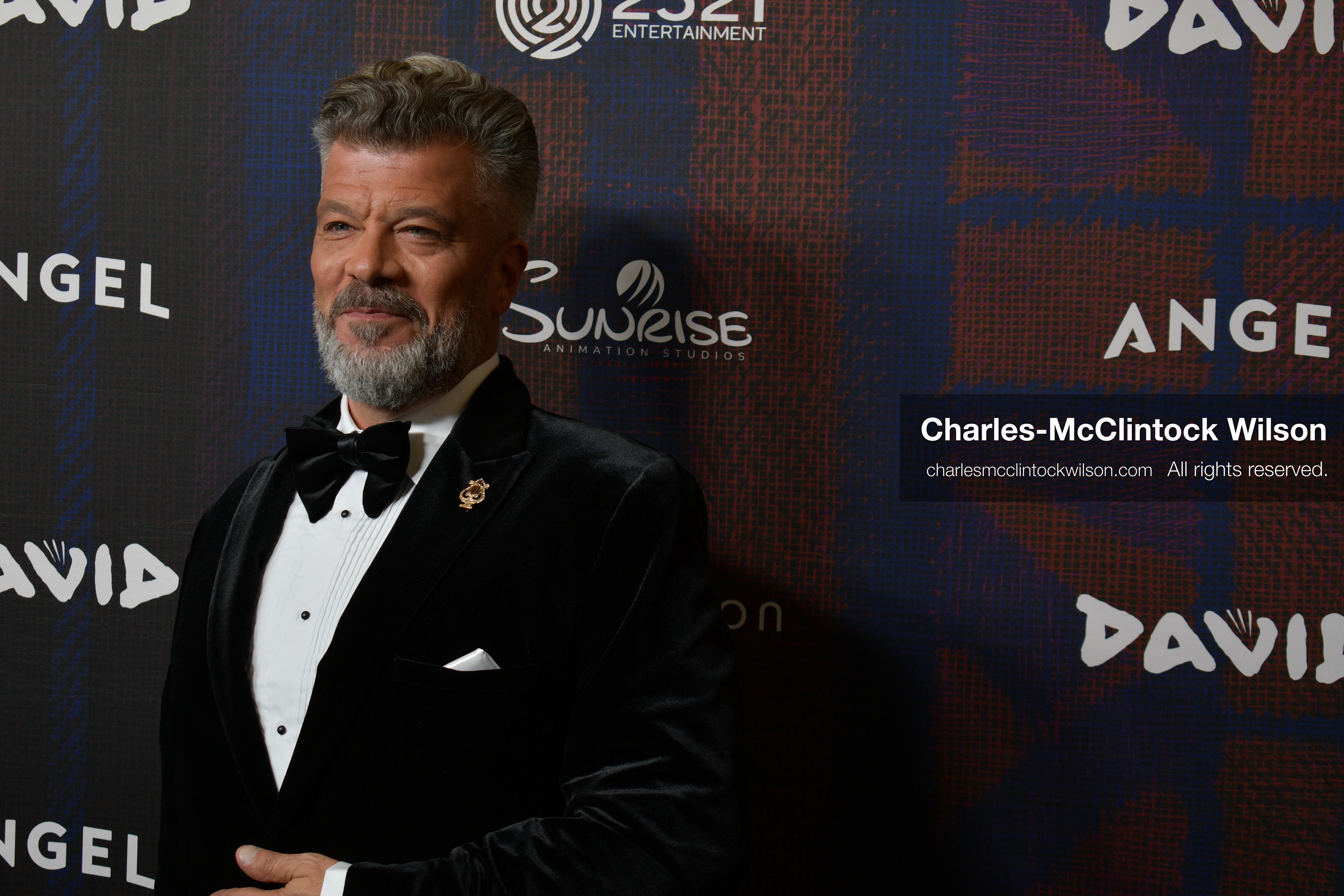 December 8, 2025, Lehi, Utah, USA: BRIAN STIVALE, voice of Samuel in DAVID, attends the world premiere of DAVID at Megaplex Theatres Thanksgiving Point. in Lehi, Utah, USA. (Credit Image: © Charles-McClintock Wilson/ZUMA Press Wire)
