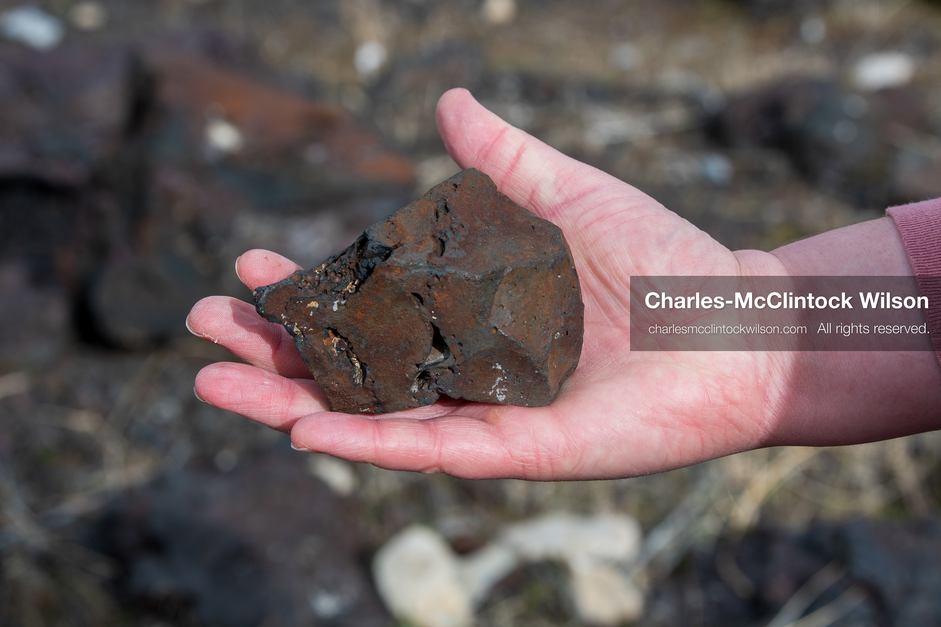 March 1, 2026, Great Salt Lake, Utah, USA: A person holds a rock along the shoreline of the Great Salt Lake as the region continues to experience historically low water levels. Reports from state officials and the Great Salt Lake Strike Team state that the lake remains in a serious adverse‑effects range, with elevations among the lowest recorded in more than one hundred years. The lake has drawn increased public attention as lawmakers consider large‑scale water projects and long‑term plans to address declining conditions. (Credit Image: © Charles‑McClintock Wilson/ZUMA Press Wire)