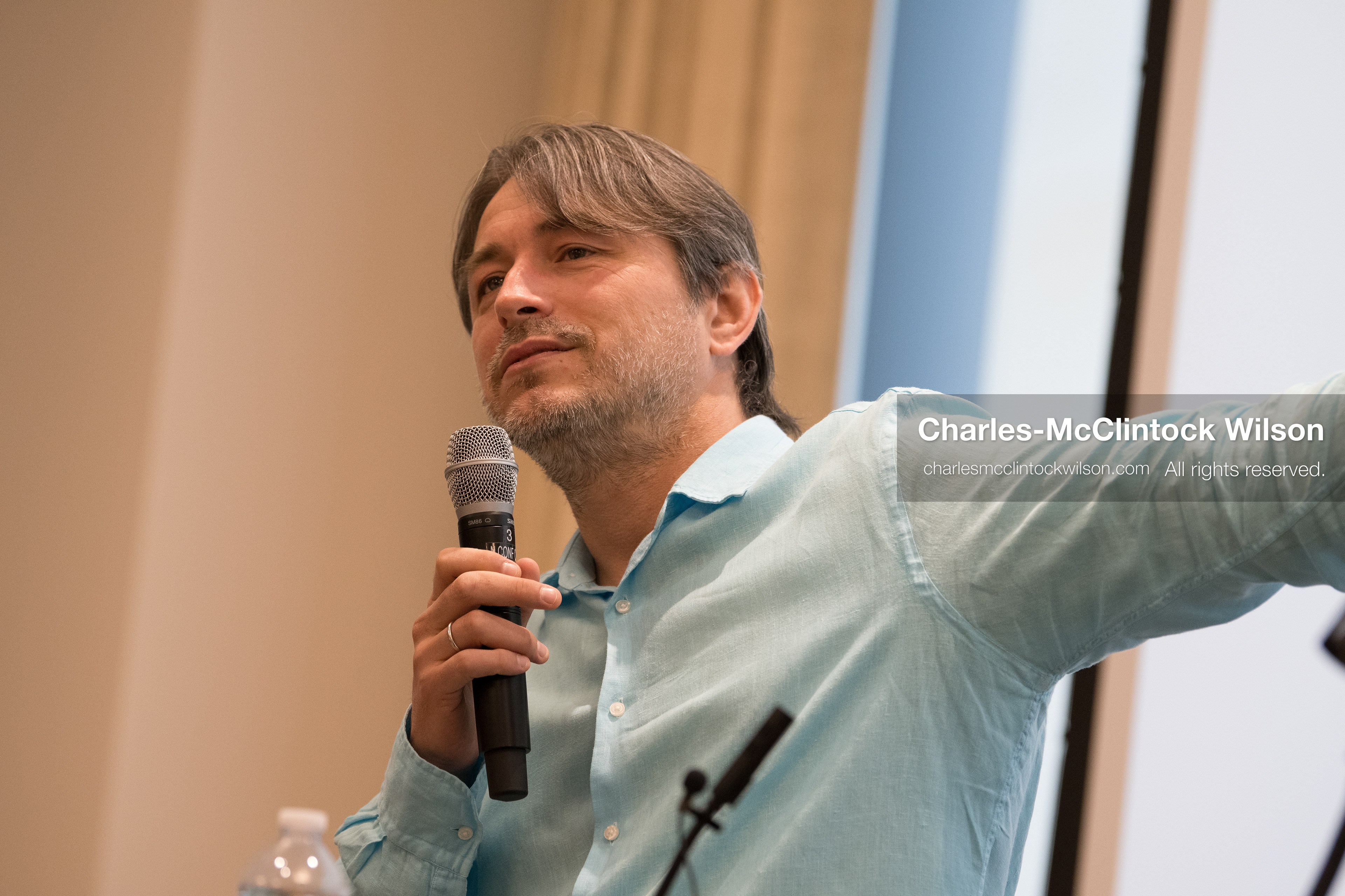  July 23, 2026, Salt Lake City, Utah, USA: Ukrainian activist SERHIY PRYTULA speaks during a community meeting at the Utah State Capitol building in Salt Lake City, Utah, on Thursday, July 23, 2026. The event, titled ''Ukraine in the Fifth Year of the Full-Scale War: An Honest Conversation,'' was hosted by the Prytula Foundation USA to discuss civil defense and ongoing humanitarian aid initiatives. (Credit Image: © Charles-McClintock Wilson/ZUMA Press Wire)