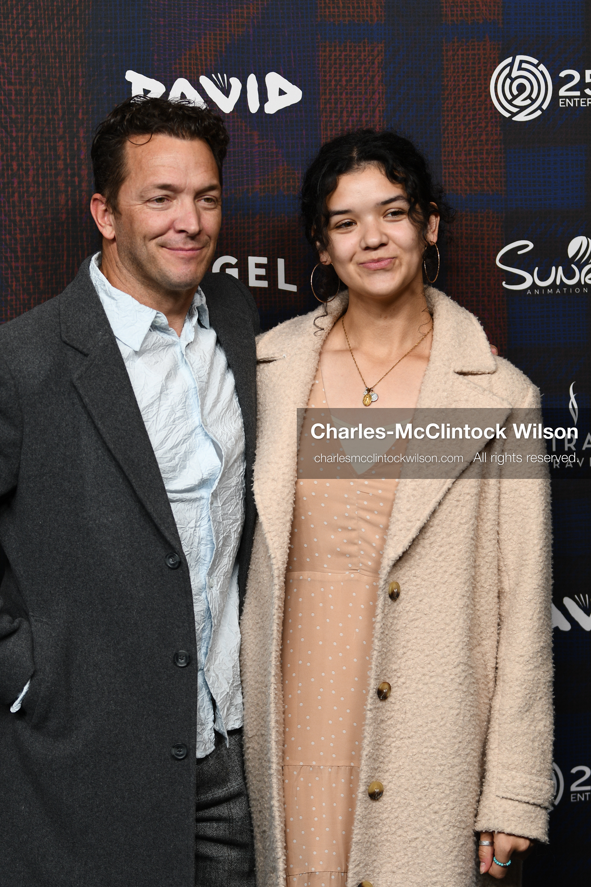 December 8, 2025, Lehi, Utah, USA: JASE BENNETT and RYKEL BENNETT attend the world premiere of DAVID at Megaplex Theatres Thanksgiving Point in Lehi, Utah, USA. (Credit Image: © Charles-McClintock Wilson/ZUMA Press Wire)