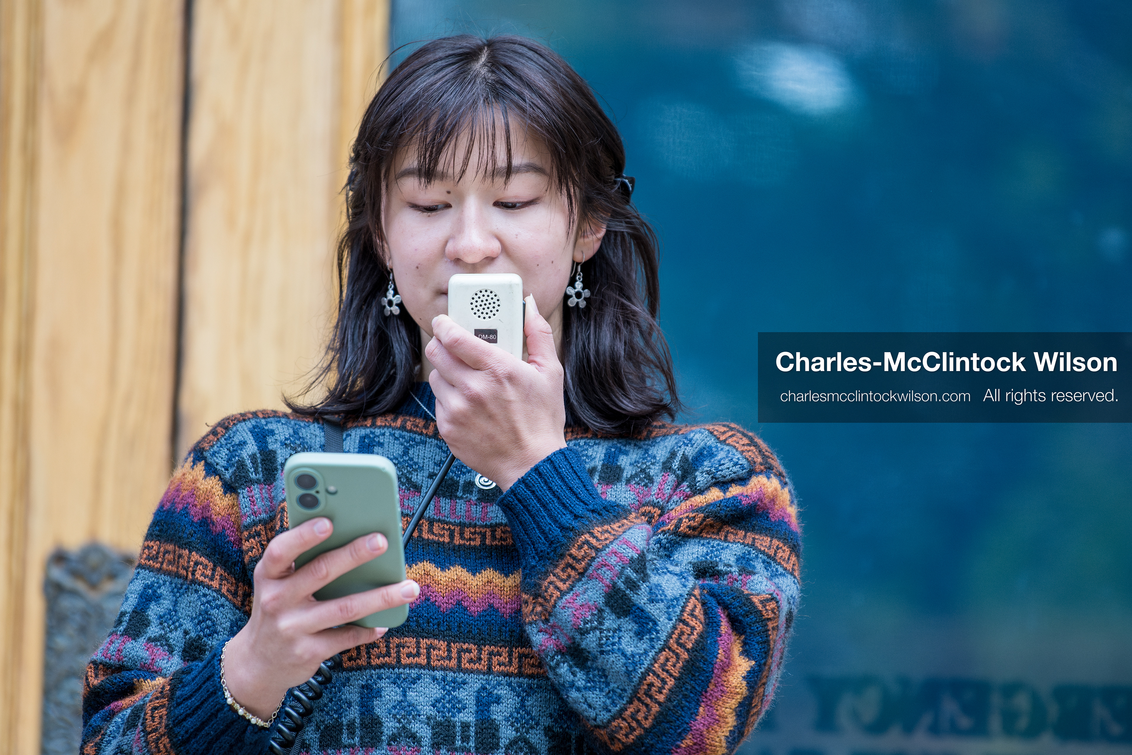 April 22, 2026, Salt Lake City, Utah, USA: A participant speaks during an Earth Day event hosted by Sunrise University of Utah at the Salt Lake City and County Building. The gathering brought together students, community members, and speakers to highlight sustainability issues affecting Utah. (Credit Image: © Charles-McClintock Wilson/ZUMA Press Wire)