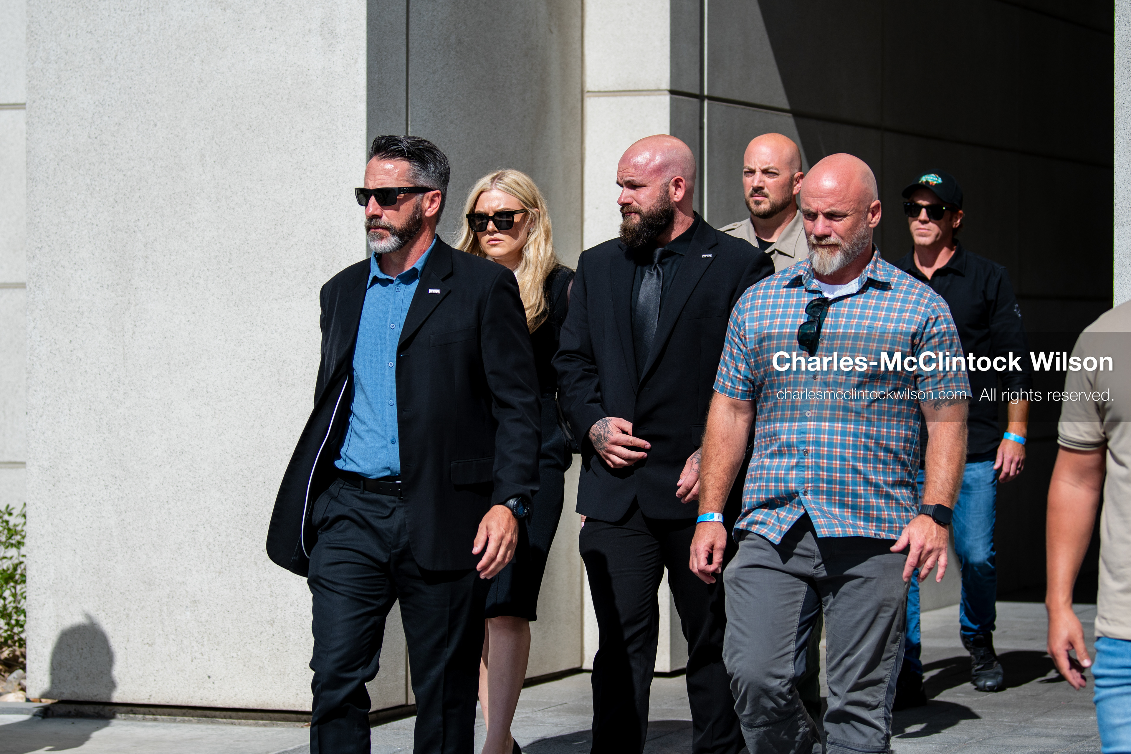  July 6, 2026, Provo, Utah, USA: ERIKA KIRK, CEO of Turning Point USA and widow of conservative activist Charlie Kirk, leaves the Fourth District Court in Provo following the preliminary hearing in the Tyler Robinson case. The hearing will determine whether prosecutors have established probable cause for the case to proceed. (Credit Image: © Charles-McClintock Wilson/ZUMA Press Wire)