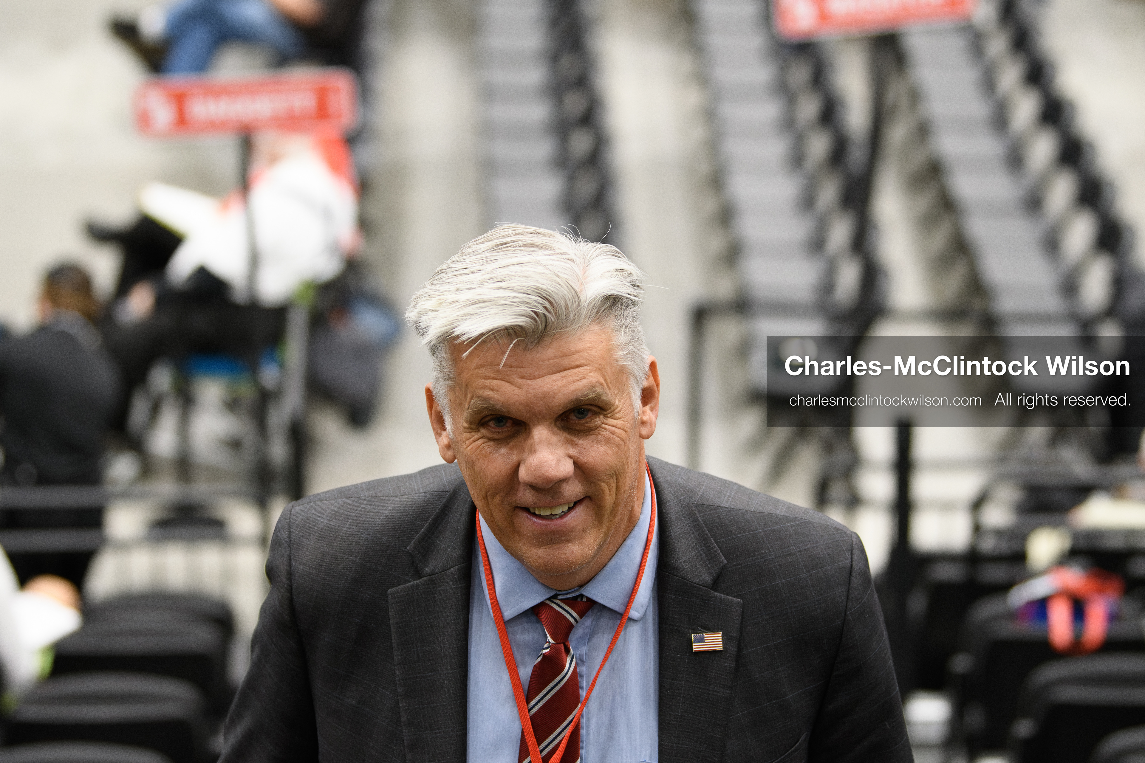  April 25, 2026, Orem, Utah, USA: PHIL LYMAN, a Republican politician from Blanding, Utah, and a candidate for the U.S. House of Representatives in Utah's 3rd Congressional District, attends the 2026 Utah Republican State Nominating Convention at the UCCU Center on the campus of Utah Valley University in Orem. (Credit Image: © Charles-McClintock Wilson/ZUMA Press Wire)