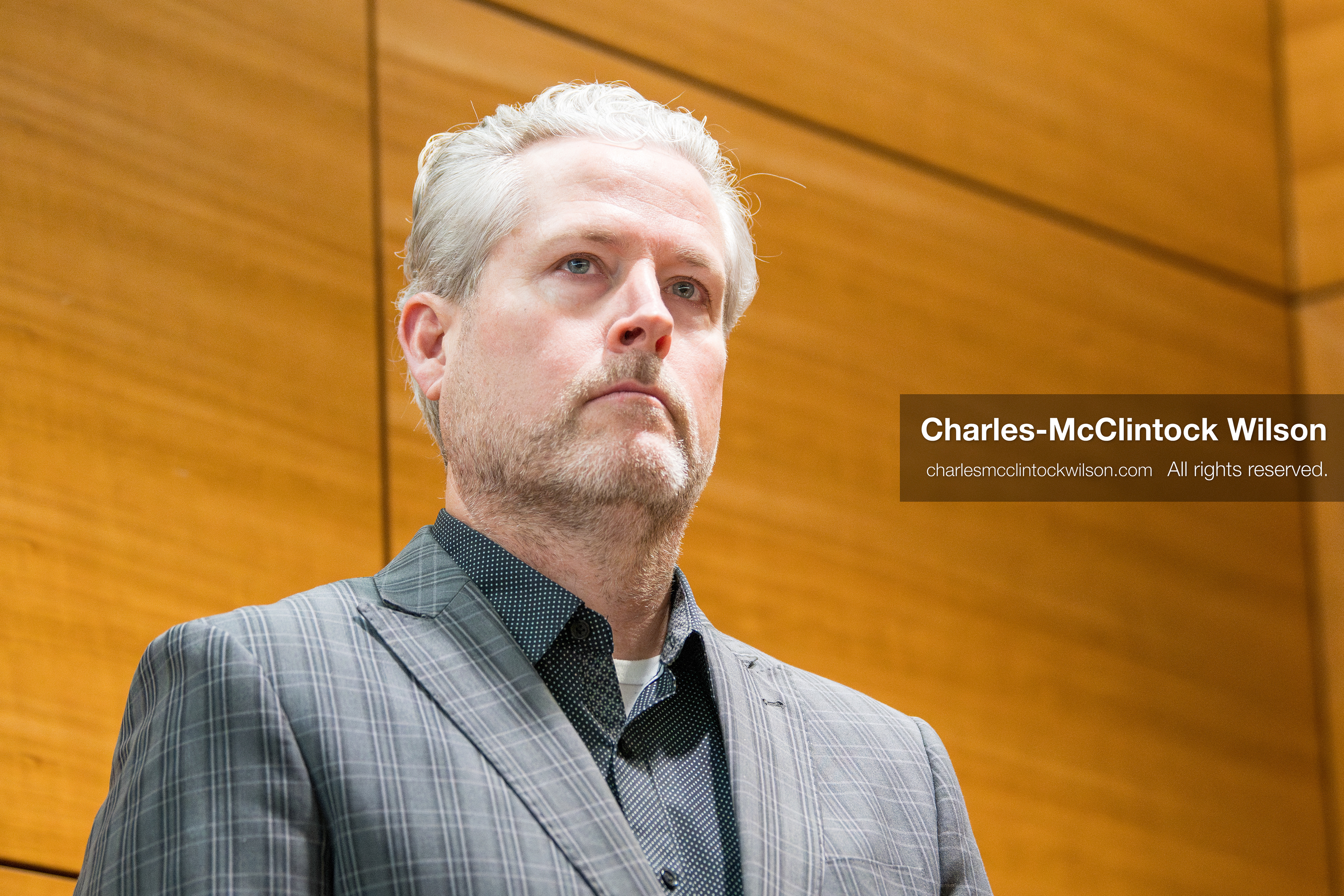 January 8, 2026, Salt Lake City, Utah, USA: Salt Lake City Police Department Chief of Staff GLEN MILLS listens as Salt Lake City Police Chief Brian Redd shares updates with members of the press during a briefing at the Salt Lake City Public Safety Building in Salt Lake City, Utah, on Jan. 8, 2026. Officials discussed the investigation into the shooting outside an LDS meetinghouse on Redwood Road the previous night, where 38 year old Sione Vatuvei and 46 year old Vaea Tulikihihifo were killed and six others were wounded during a memorial service. (Credit Image: © Charles-McClintock Wilson/ZUMA Press Wire)