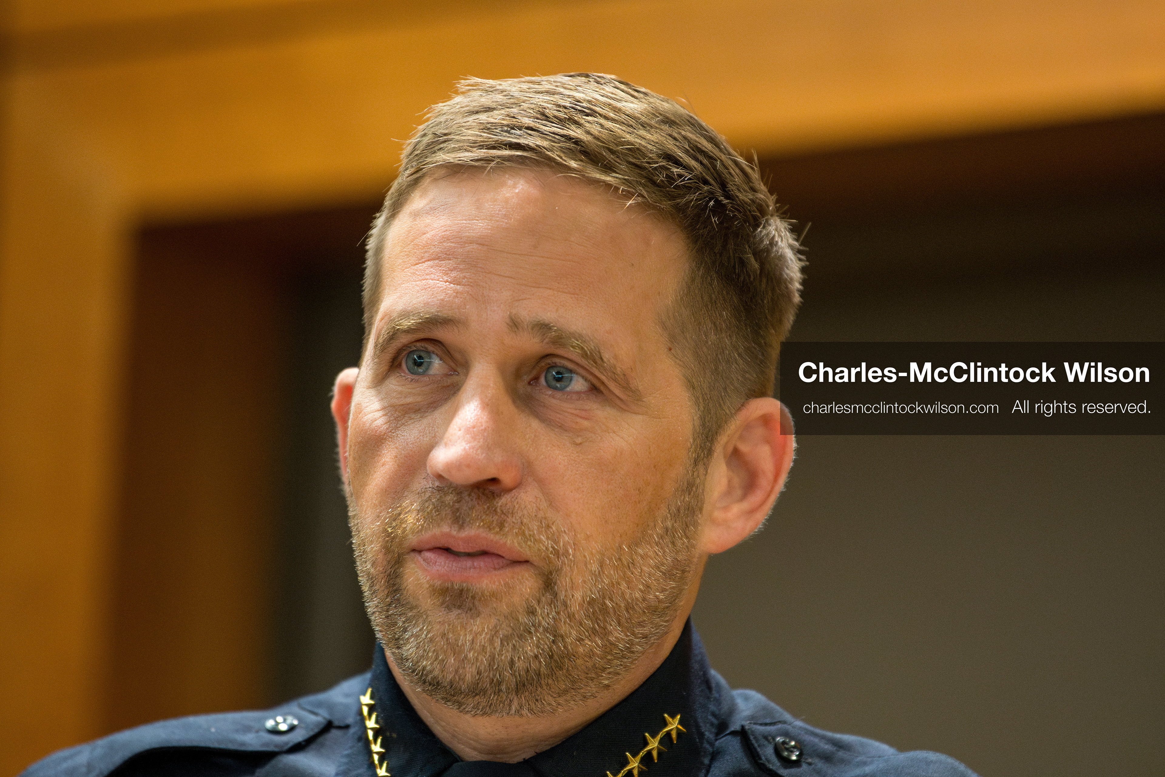 January 8, 2026, Salt Lake City, Utah, USA: Salt Lake City Police Chief BRIAN REDD speaks during a press conference at the Salt Lake City Public Safety Building in Salt Lake City, Utah, on Jan. 8, 2026. Officials provided updates on the investigation into the shooting outside an LDS meetinghouse on Redwood Road the previous night, where 38 year old Sione Vatuvei and 46 year old Vaea Tulikihihifo were killed and six others were wounded during a memorial service. Police said they have solid leads and are reviewing surveillance video and license plate reader data. (Credit Image: © Charles-McClintock Wilson/ZUMA Press Wire)
