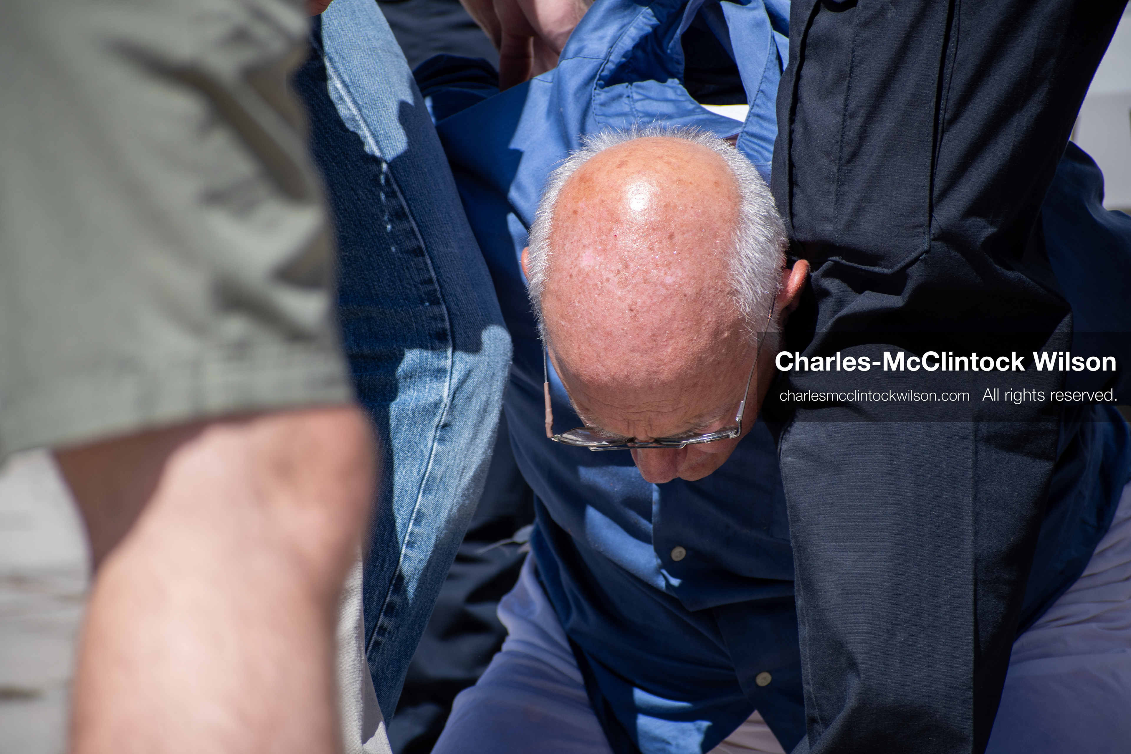September 10, 2025, Orem, Utah, USA: George Zinn is taken into custody by campus security following the fatal shooting of Charlie Kirk during a public event at Utah Valley University. At the time of the arrest, Zinn was identified as the alleged shooter. He was later released and subsequently arrested on unrelated charges. Law enforcement confirmed that the actual suspect remained at large during this initial response. (Credit Image: © Charles-McClintock Wilson/ZUMA Press Wire)