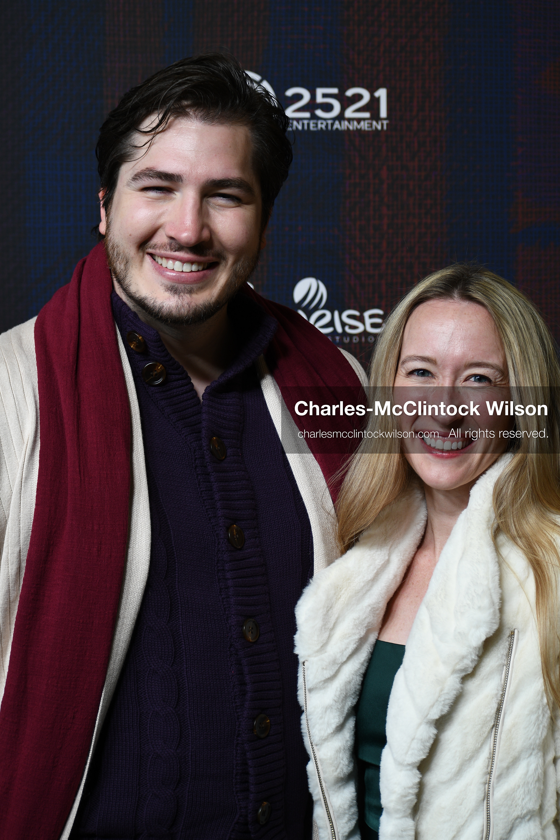 December 8, 2025, Lehi, Utah, USA: ADAM GOLD and AMBER GOLD attend the world premiere of DAVID at Megaplex Theatres Thanksgiving Point in Lehi, Utah, USA. (Credit Image: © Charles-McClintock Wilson/ZUMA Press Wire)