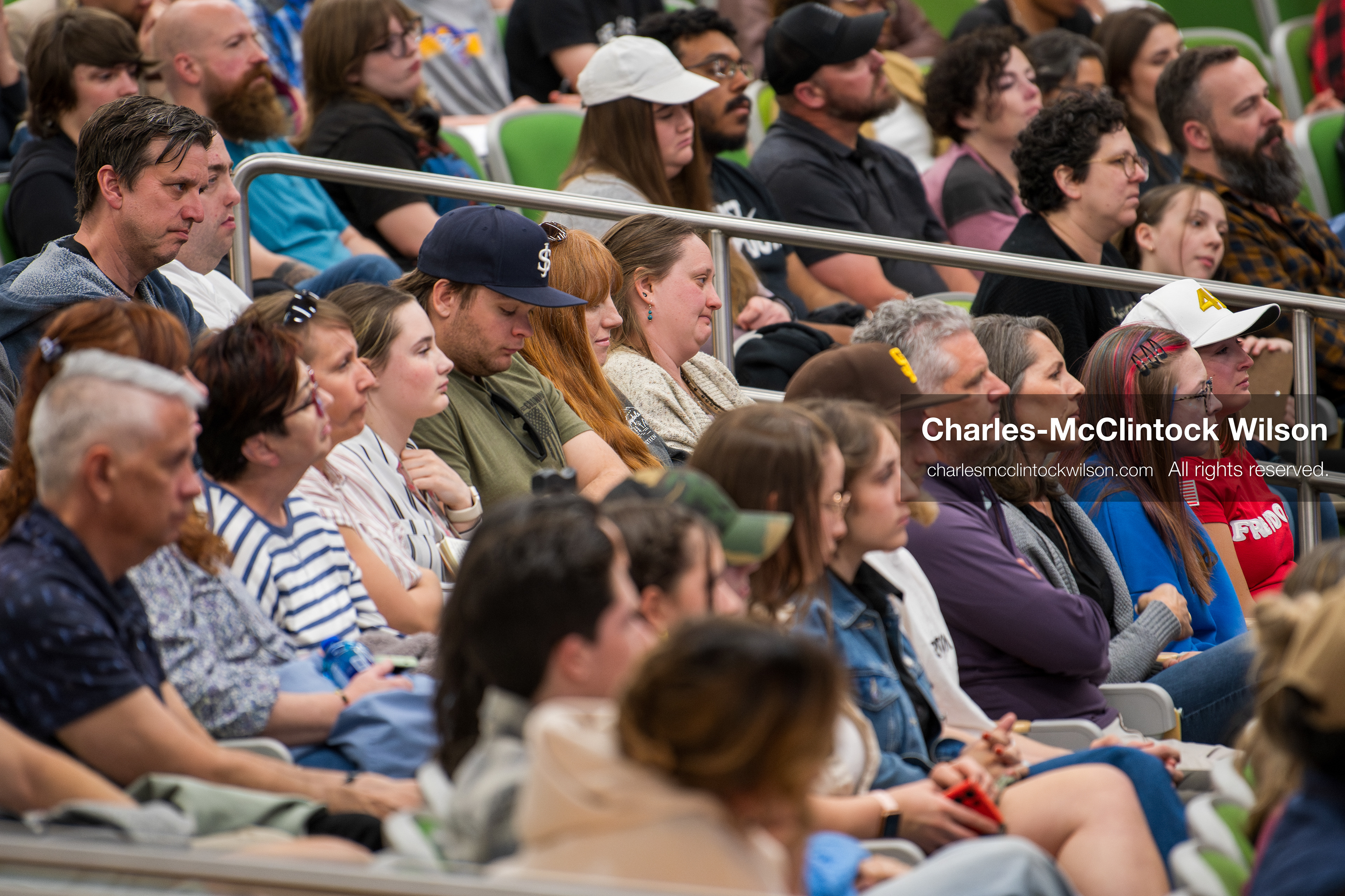 March 26, 2026, Orem, Utah, USA: Audience members fill a lecture hall during Frank Turek’s “Change My Mind” College Tour event at Utah Valley University in Orem, Utah. (Credit Image: © Charles McClintock Wilson/ZUMA Press Wire)