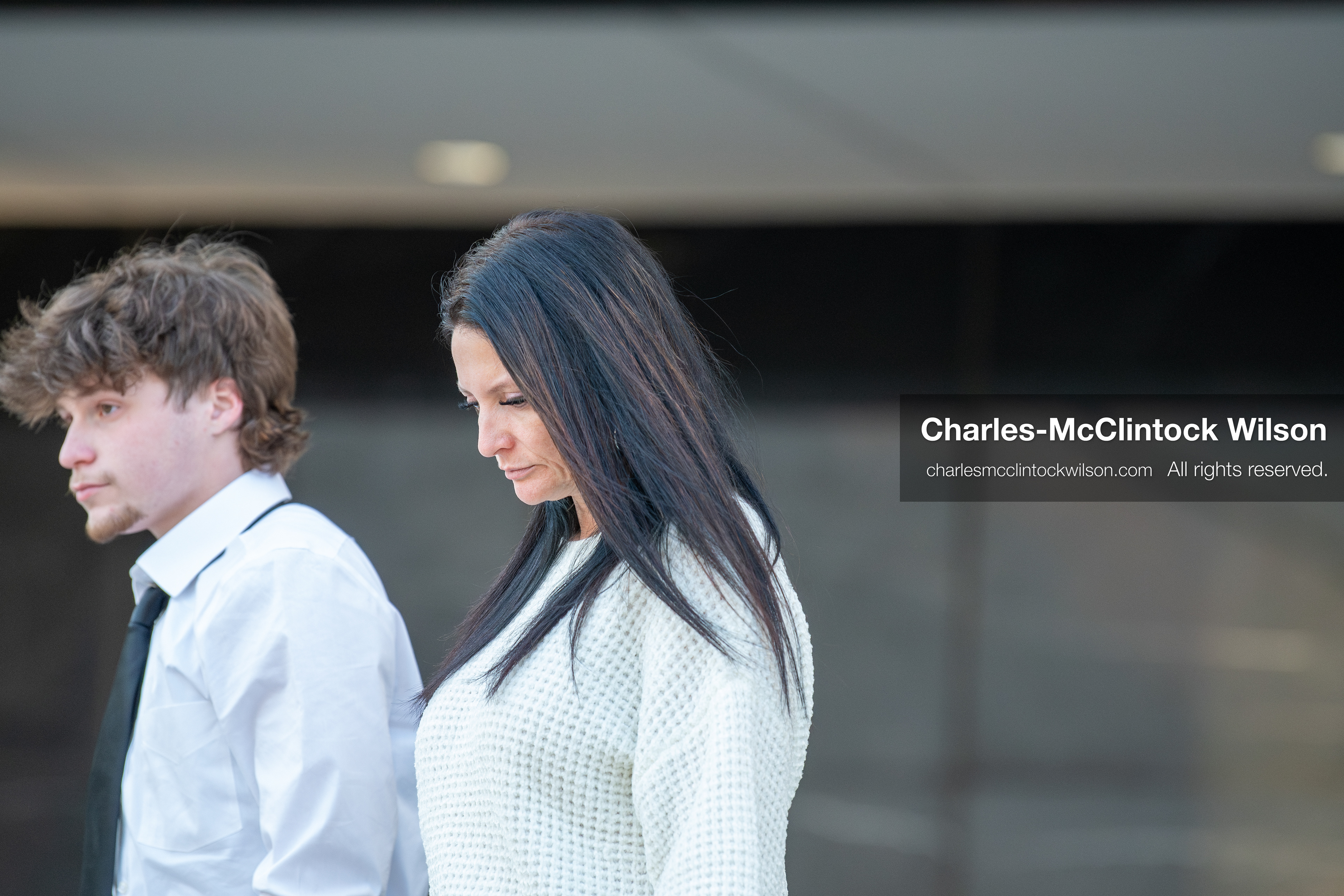 January 16, 2026, Provo, Utah, USA: AMBER ROBINSON, mother of Tyler Robinson, leaves the Fourth Judicial District Courthouse in Provo, Utah, after the court hearing on January 16, 2026. Tyler Robinson is the alleged killer of US conservative figure Charlie Kirk, who was fatally shot during an event at Utah Valley University. (Credit Image: © Charles-McClintock Wilson/ZUMA Press Wire)