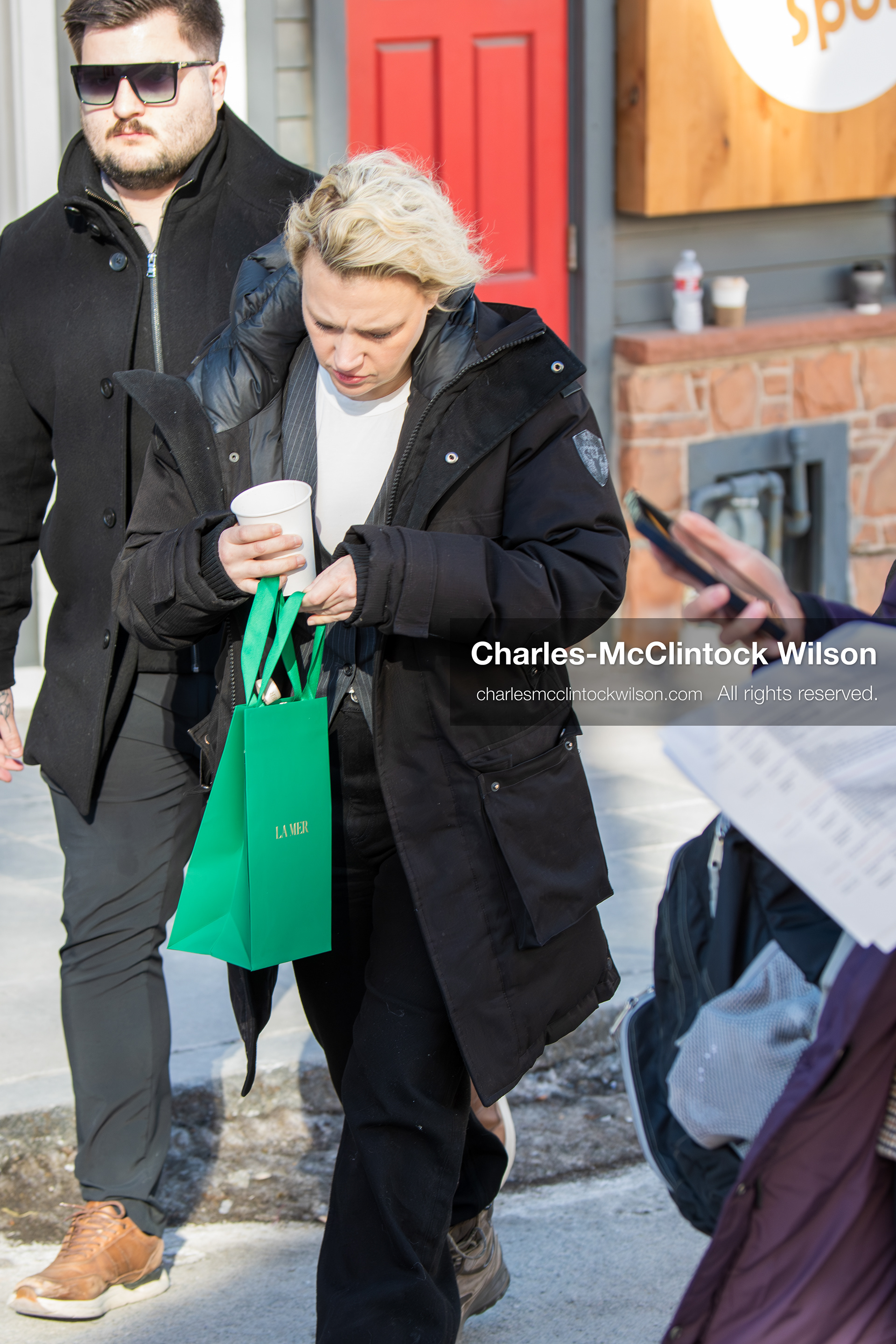January 26, 2026, Park City, Utah, USA: US actress and comedian KATE MCKINNON leaves The Vulture Spot during the 2026 Sundance Film Festival in Park City, Utah. (Credit Image: © Charles McClintock Wilson/ZUMA Press Wire)