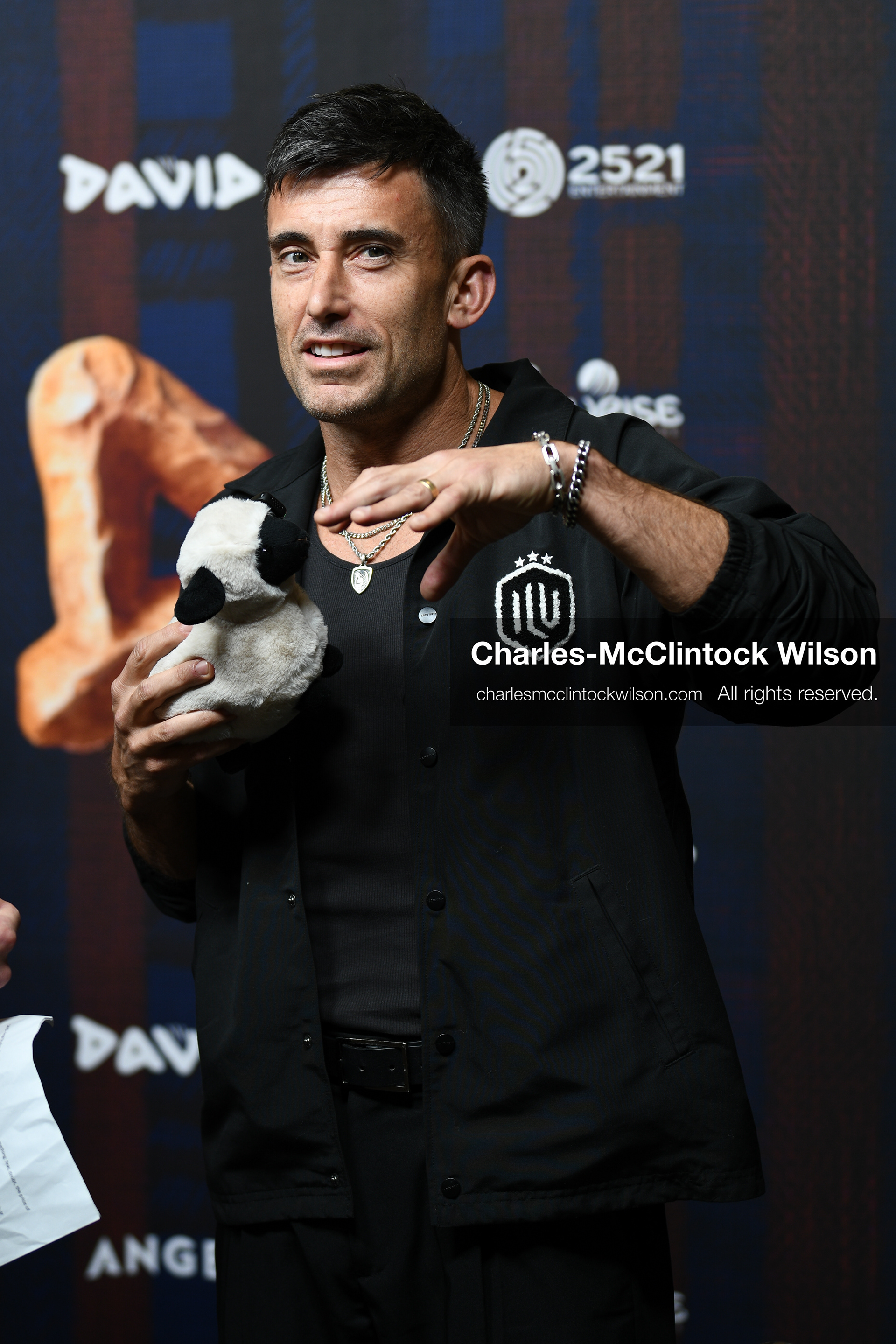December 8, 2025, Lehi, Utah, USA: PHIL WICKHAM, voice of David, attends the world premiere of DAVID at Megaplex Theatres Thanksgiving Point in Lehi, Utah, USA. (Credit Image: © Charles-McClintock Wilson/ZUMA Press Wire)