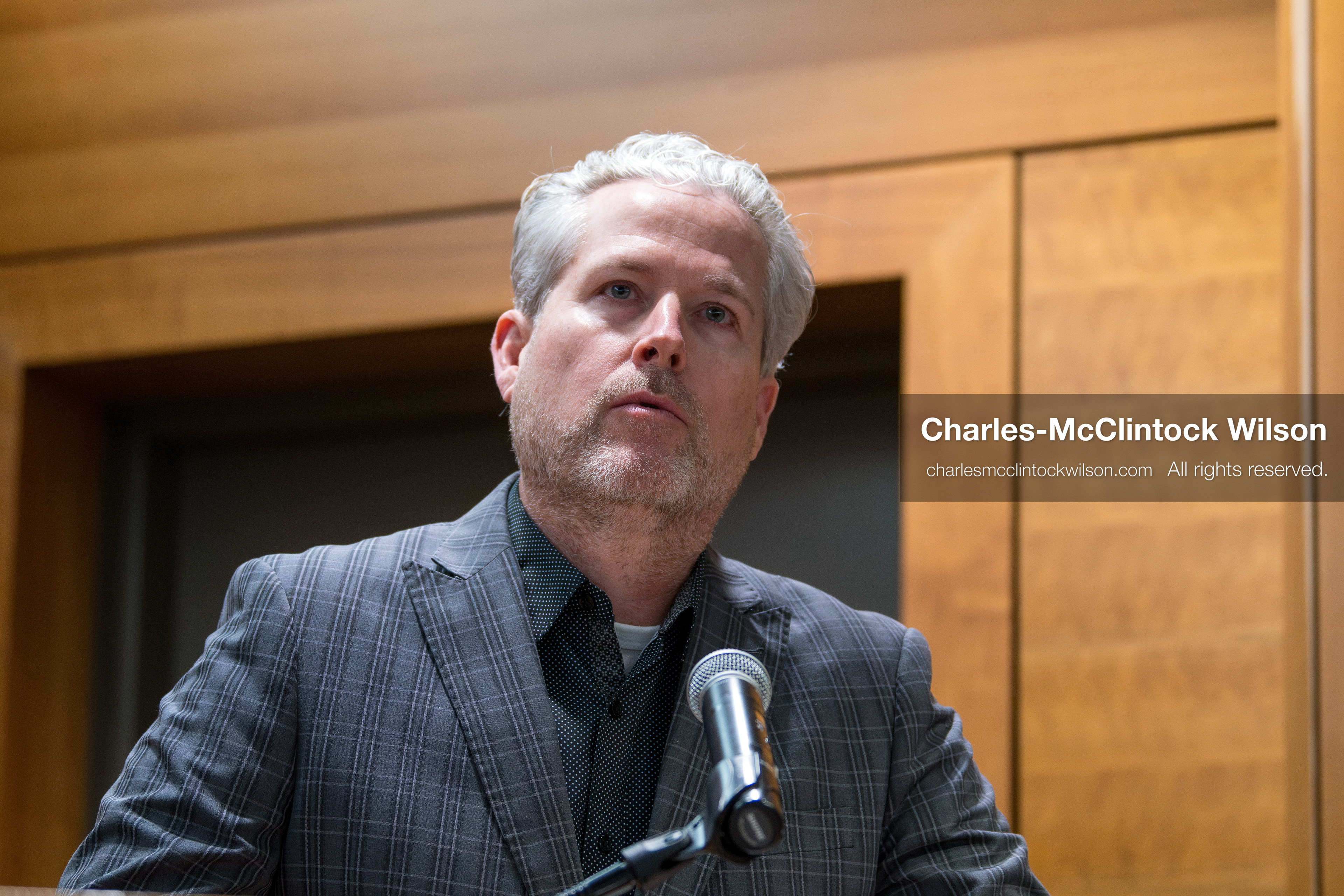 January 8, 2026, Salt Lake City, Utah, USA: Salt Lake City Police Department Chief of Staff GLEN MILLS speaks during a press conference at the Salt Lake City Public Safety Building in Salt Lake City, Utah, on Jan. 8, 2026. Officials provided updates on the investigation into the shooting outside an LDS meetinghouse on Redwood Road the previous night, where 38 year old Sione Vatuvei and 46 year old Vaea Tulikihihifo were killed and six others were wounded during a memorial service. Police said they have solid leads and are reviewing surveillance video and license plate reader data. (Credit Image: © Charles-McClintock Wilson/ZUMA Press Wire)