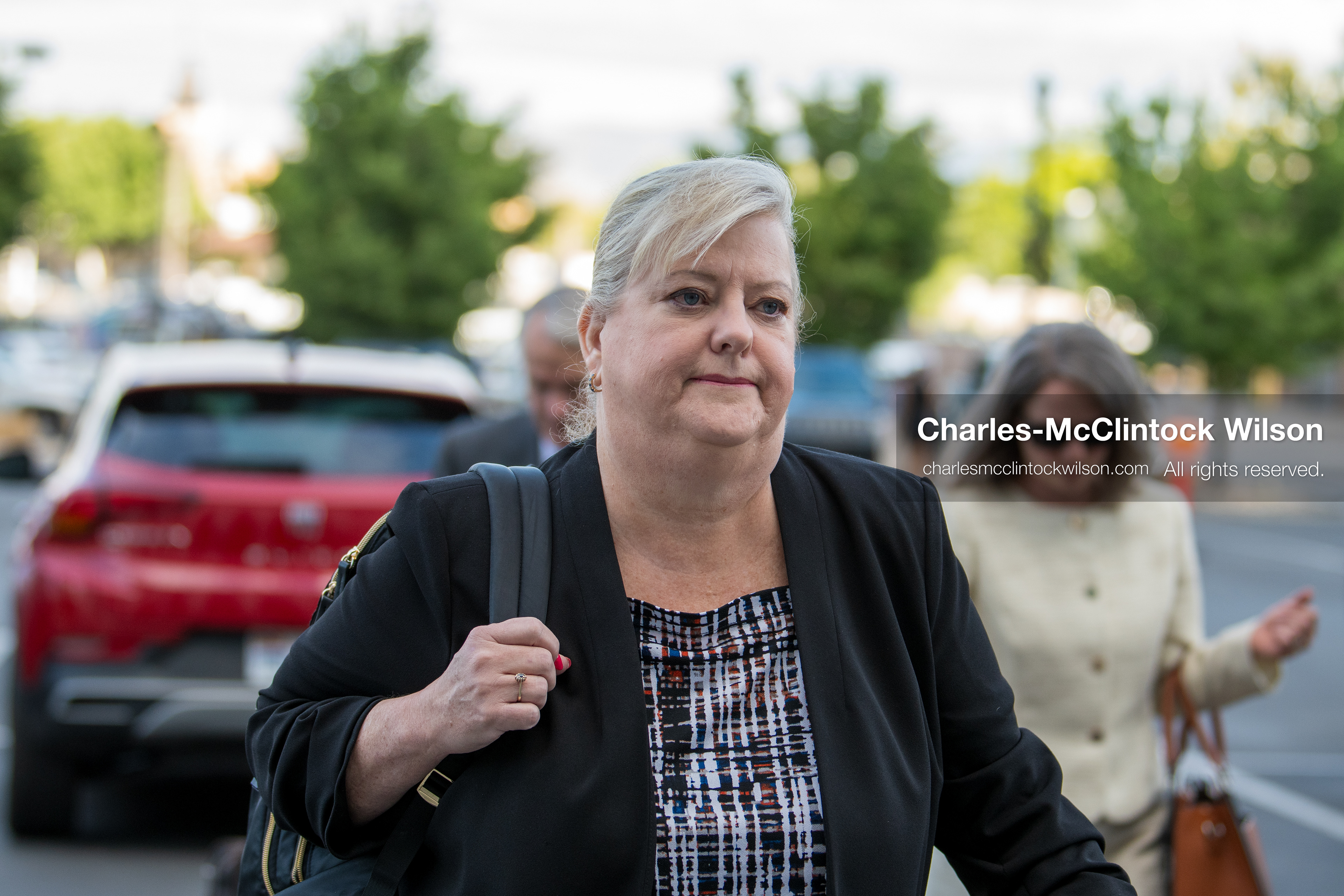 July 6, 2026, Provo, Utah, USA: KATHRYN NESTER, defense attorney for Tyler Robinson, arrives at the Fourth District Court in Provo for the preliminary hearing in the Tyler Robinson case. The hearing will determine whether prosecutors have established probable cause for the case to proceed. (Credit Image: © Charles-McClintock Wilson/ZUMA Press Wire)