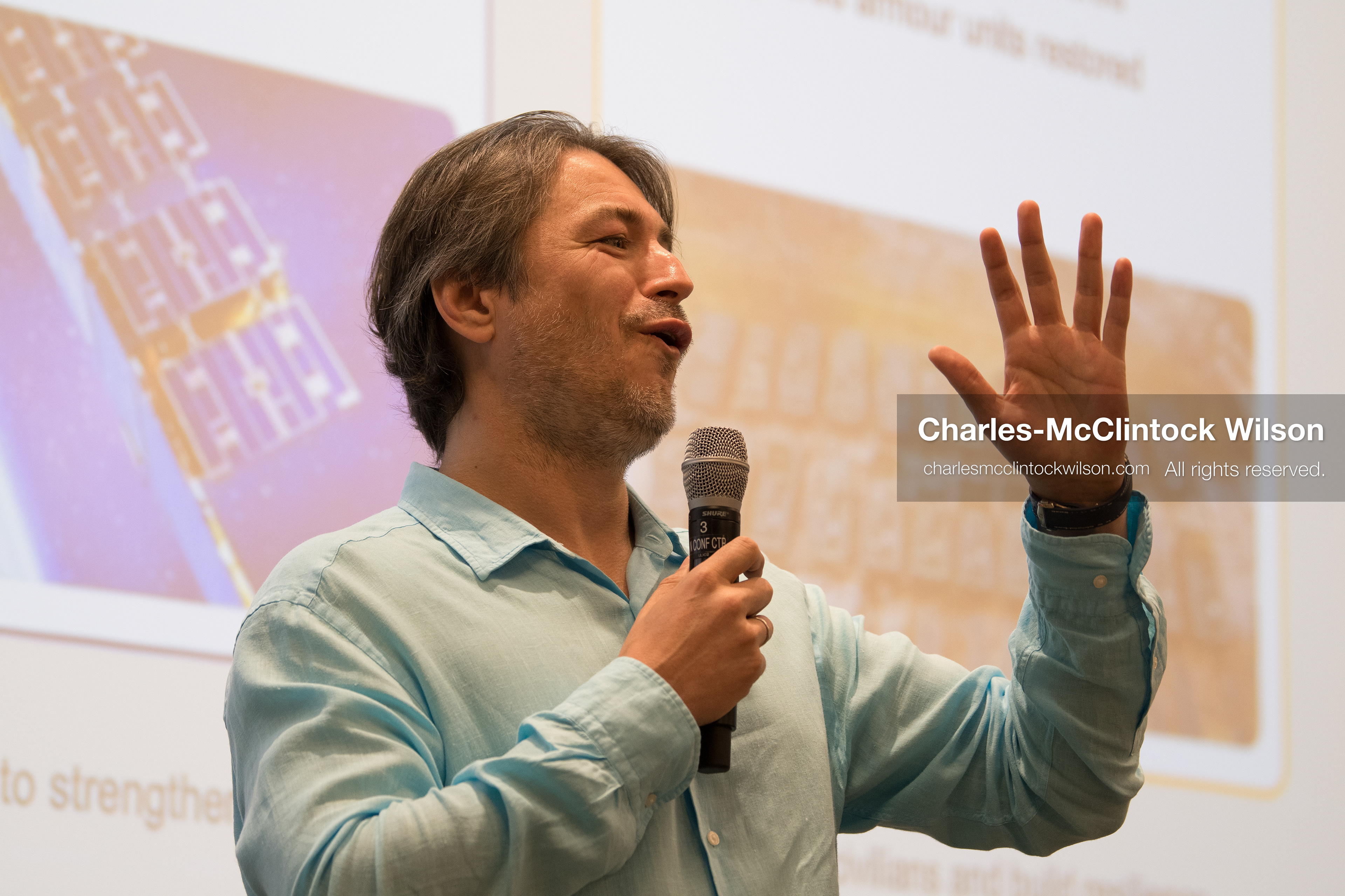  July 23, 2026, Salt Lake City, Utah, USA: Ukrainian activist SERHIY PRYTULA speaks during a community meeting at the Utah State Capitol building in Salt Lake City, Utah, on Thursday, July 23, 2026. The event, titled ''Ukraine in the Fifth Year of the Full-Scale War: An Honest Conversation,'' was hosted by the Prytula Foundation USA to discuss civil defense and ongoing humanitarian aid initiatives. (Credit Image: © Charles-McClintock Wilson/ZUMA Press Wire)