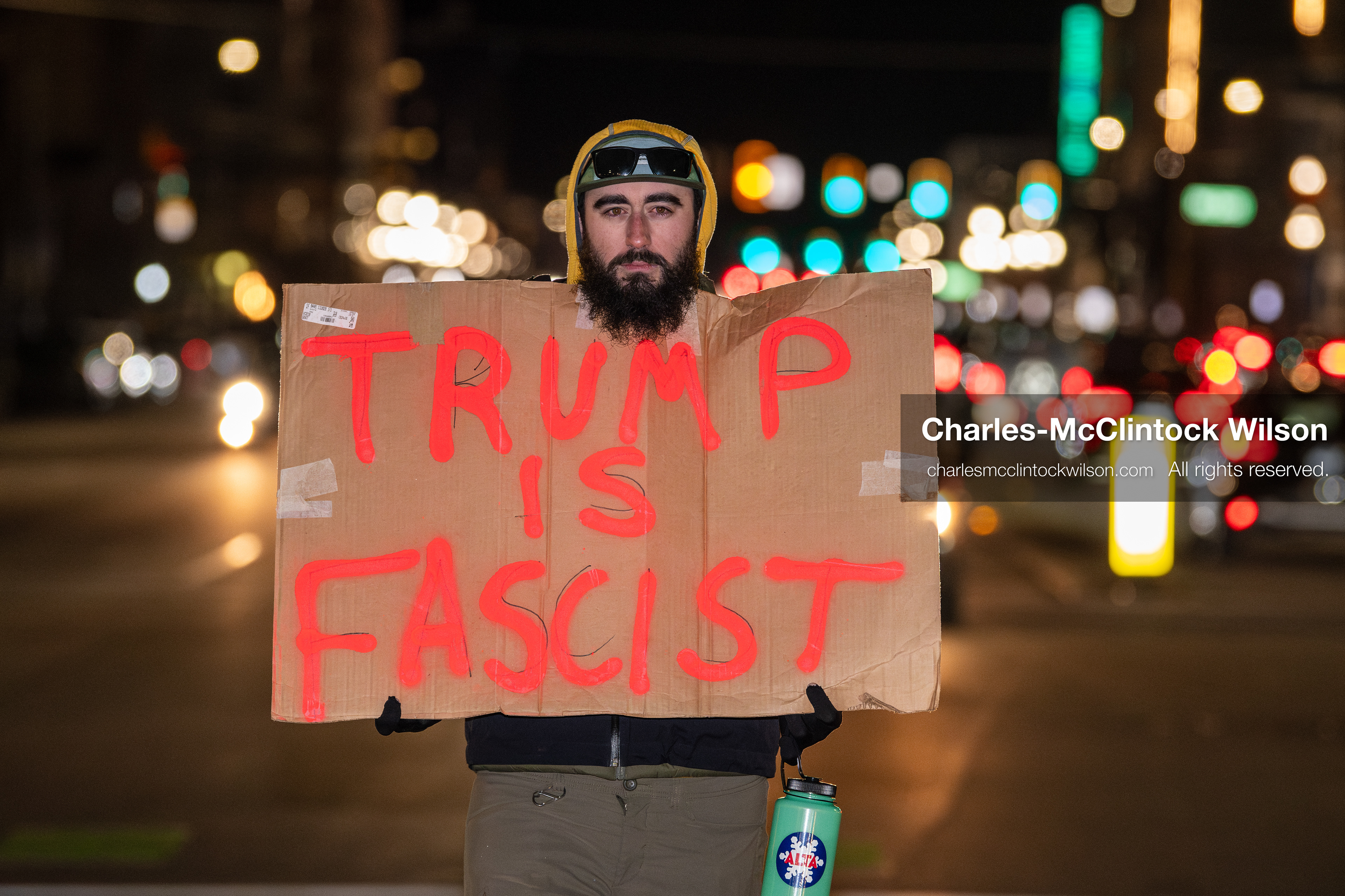 January 8, 2026, Salt Lake City, Utah, USA: A demonstrator holds a sign during an anti ICE protest at Pioneer Park in Salt Lake City Utah on Jan 8 2026. The rally followed the death of Renee Nicole Good a Minneapolis woman who was fatally shot during an encounter with immigration authorities and drew hundreds calling for accountability and changes to enforcement practices. (Credit Image: © Charles-McClintock Wilson/ZUMA Press Wire)