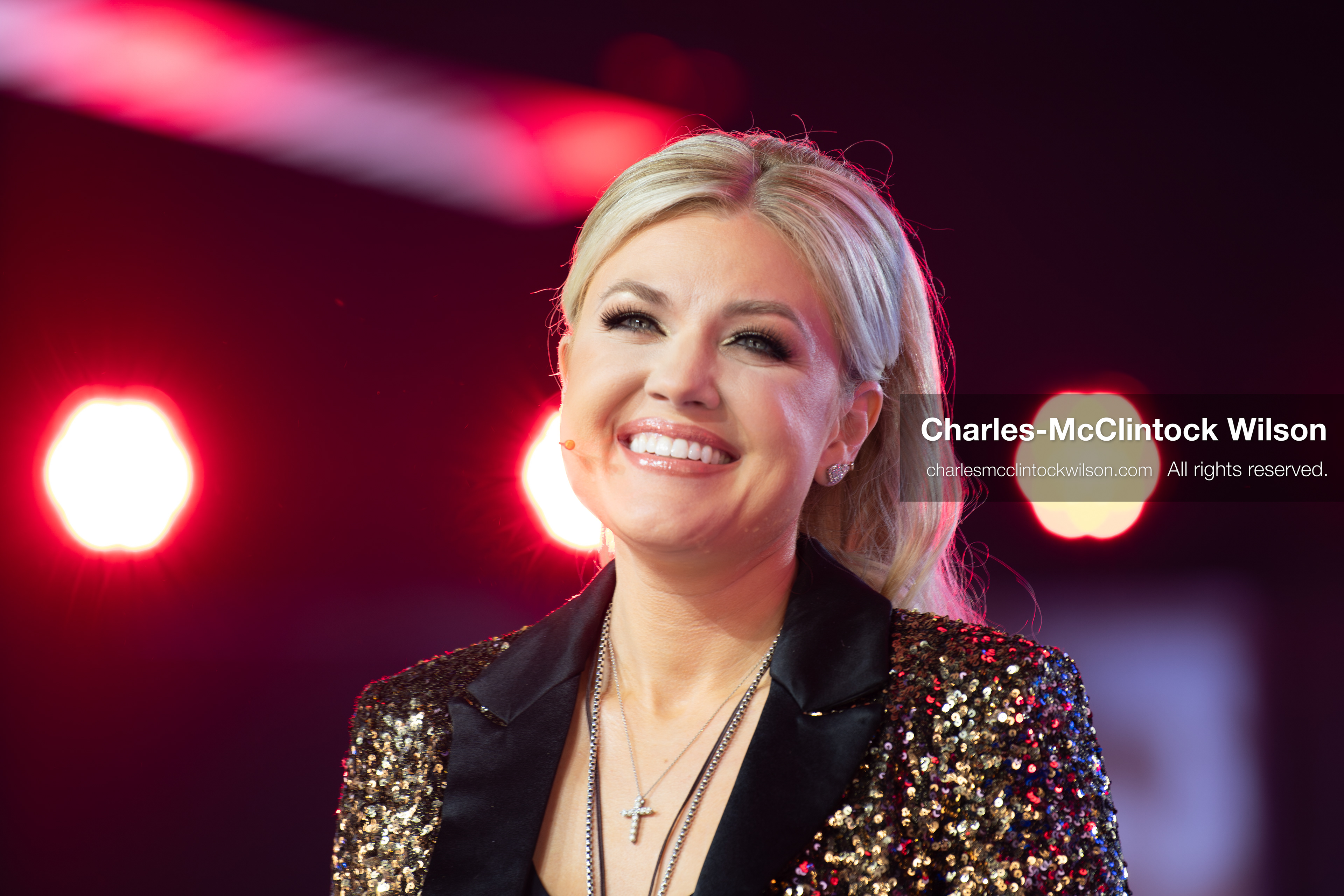 December 18, 2025, Phoenix, Arizona, USA: Mrs. Erika Kirk, CEO of Turning Point USA, speaks during Day One of Turning Point USA’s AmericaFest 2025 at the Phoenix Convention Center in Phoenix, Arizona.   (Credit Image: © Charles‑McClintock Wilson/ZUMA Press Wire)