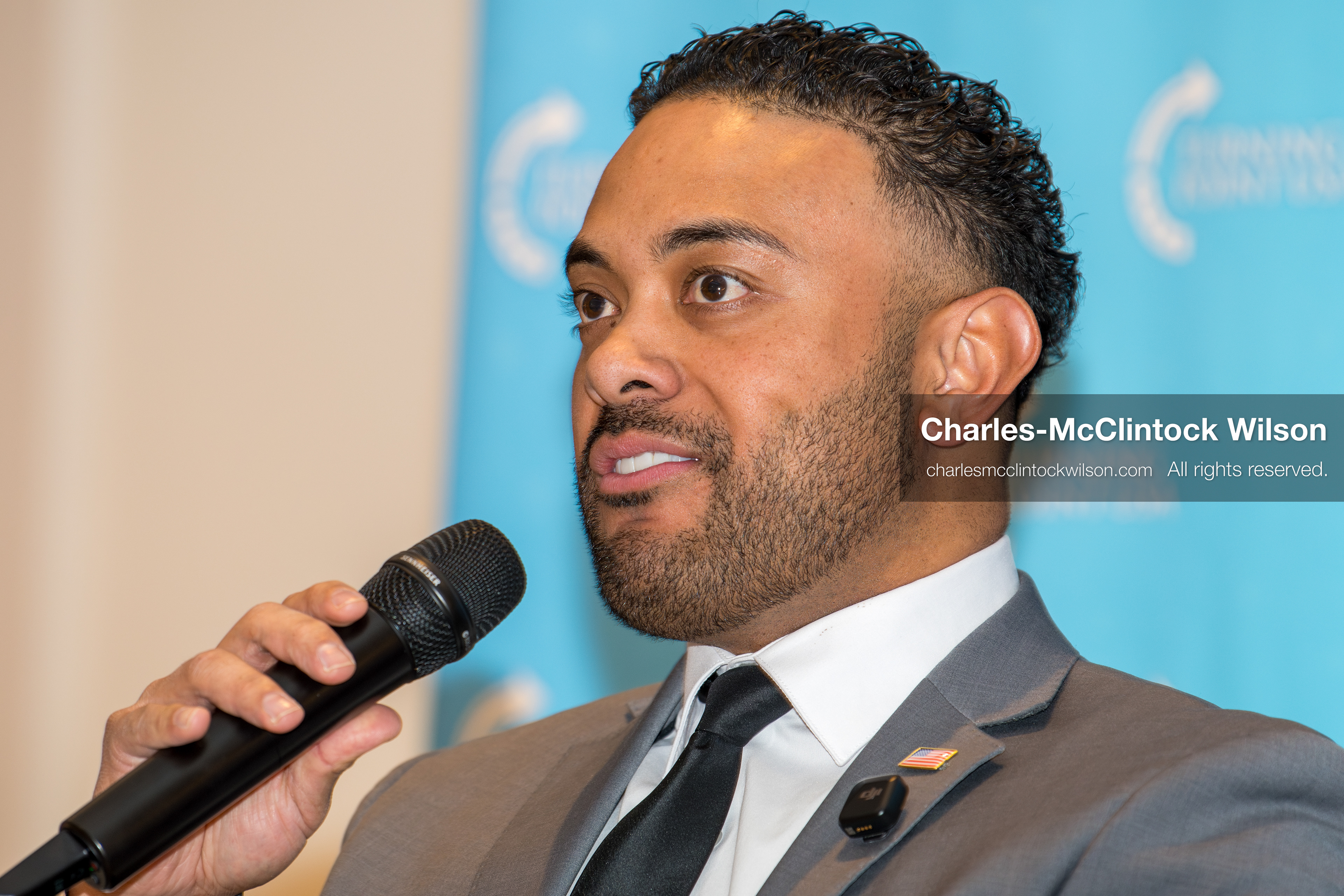February 19, 2026, Provo, Utah, USA: Utah State Representative DOUG FIEFIA speaks during an event organized by the Turning Point USA chapter at Brigham Young University at The Belvedere Provo in Provo, Utah. (Credit Image: © Charles McClintock Wilson/ZUMA Press Wire)