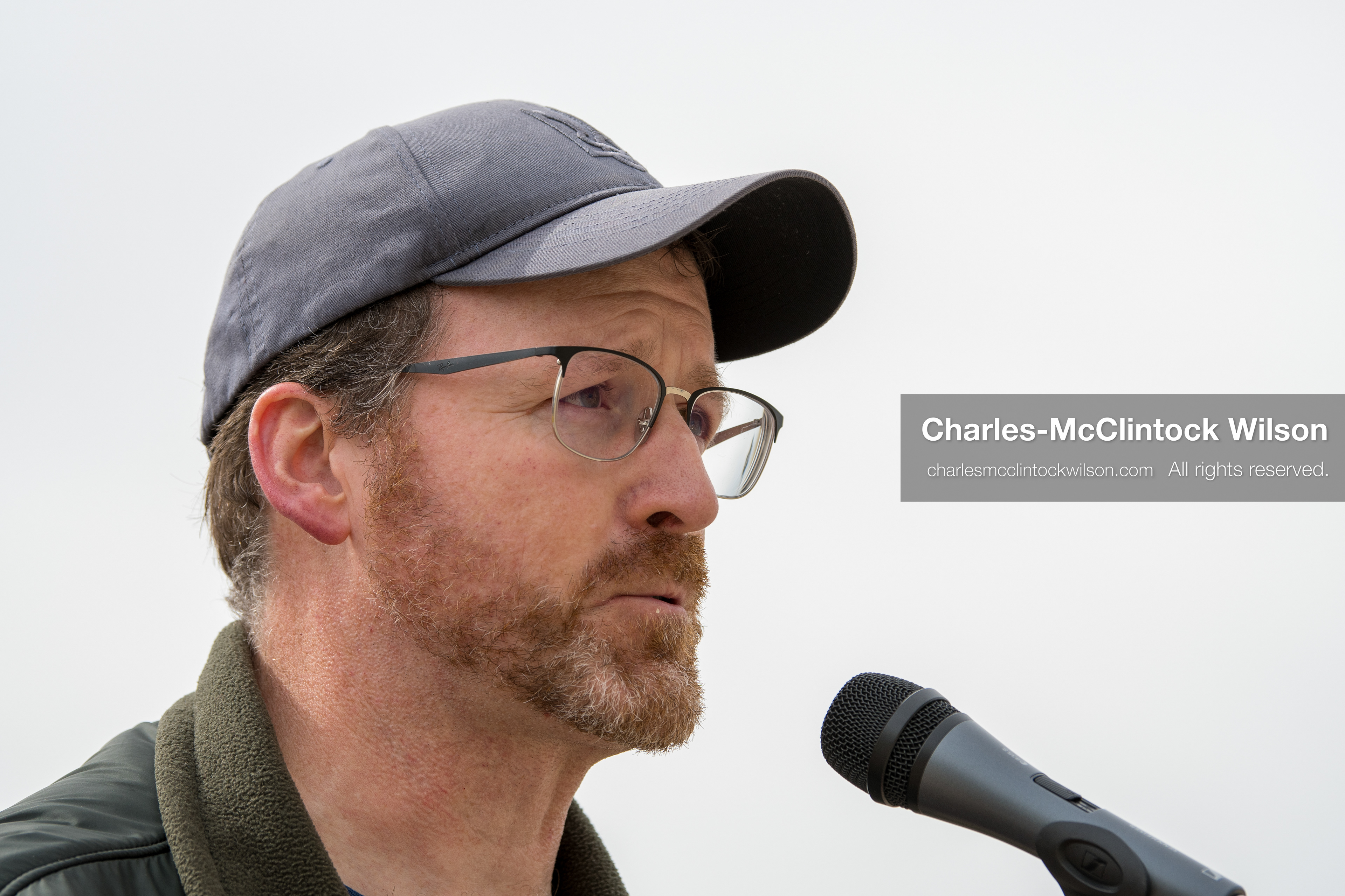 February 28, 2026, Salt Lake City, Utah, USA: NATHANIEL SANDERS, a Salt Lake County Deputy District Attorney and a vocal advocate for Ukraine, speaks during the Stand With Ukraine rally at the Utah State Capitol. The event marked the four year anniversary of the full scale Russian invasion of Ukraine and brought community members together in support of Ukrainians and local humanitarian efforts. (Credit Image: © Charles McClintock Wilson/ZUMA Press Wire)