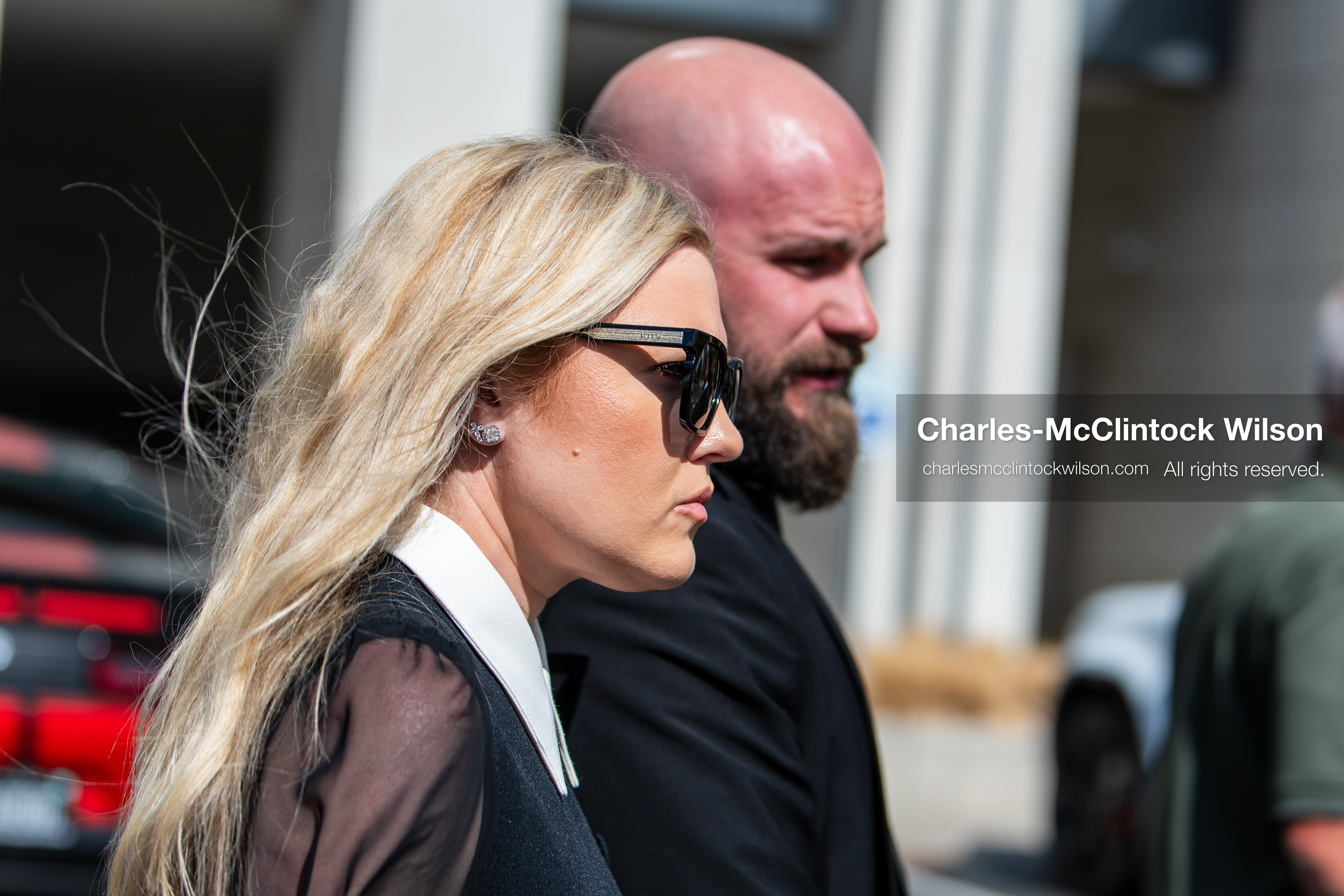  July 6, 2026, Provo, Utah, USA: ERIKA KIRK, CEO of Turning Point USA and widow of conservative activist Charlie Kirk, leaves the Fourth District Court in Provo following the preliminary hearing in the Tyler Robinson case. The hearing will determine whether prosecutors have established probable cause for the case to proceed. (Credit Image: © Charles-McClintock Wilson/ZUMA Press Wire)